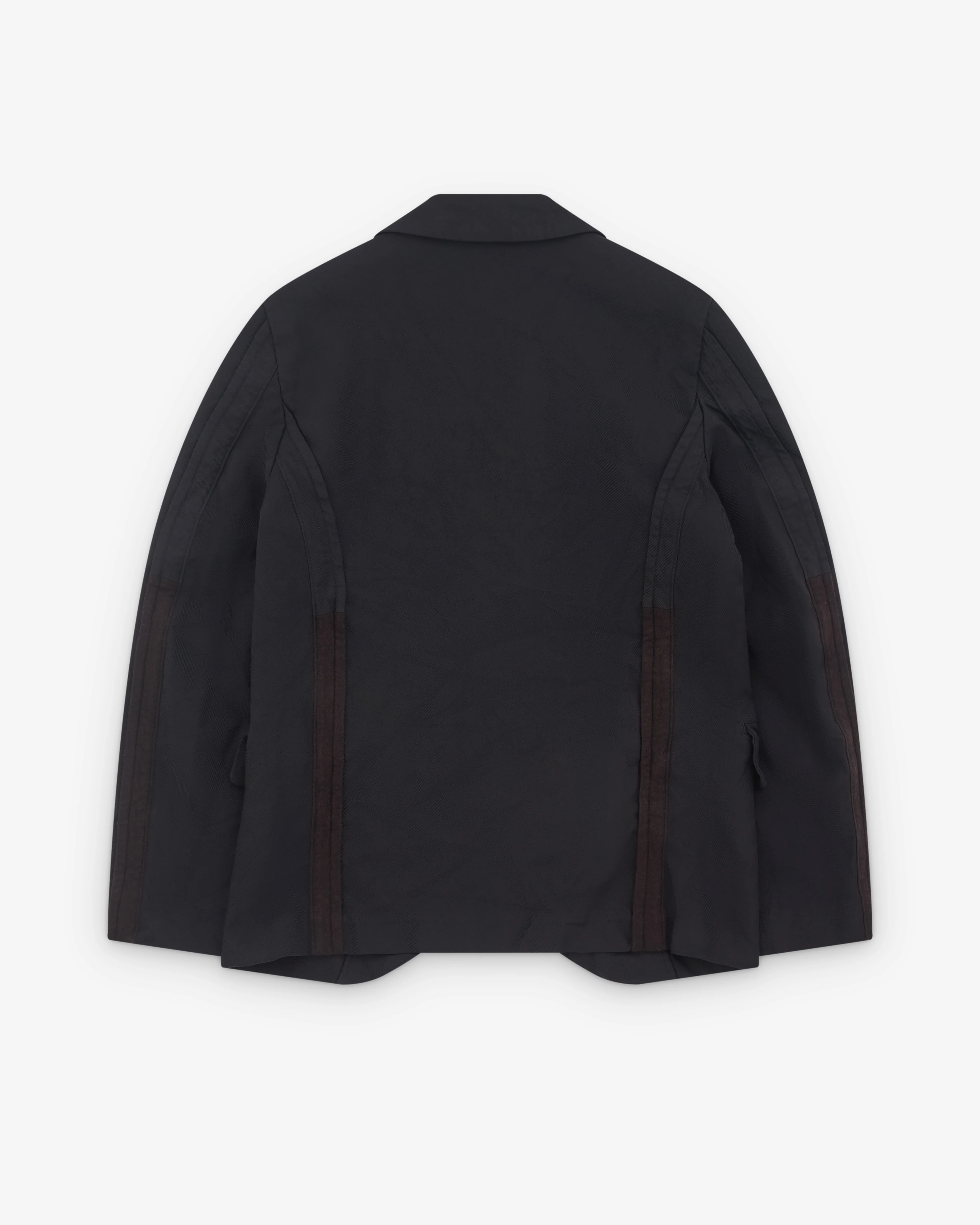 Black Comme des Garçons - Single Breasted Blazer - (Black) - Image 2