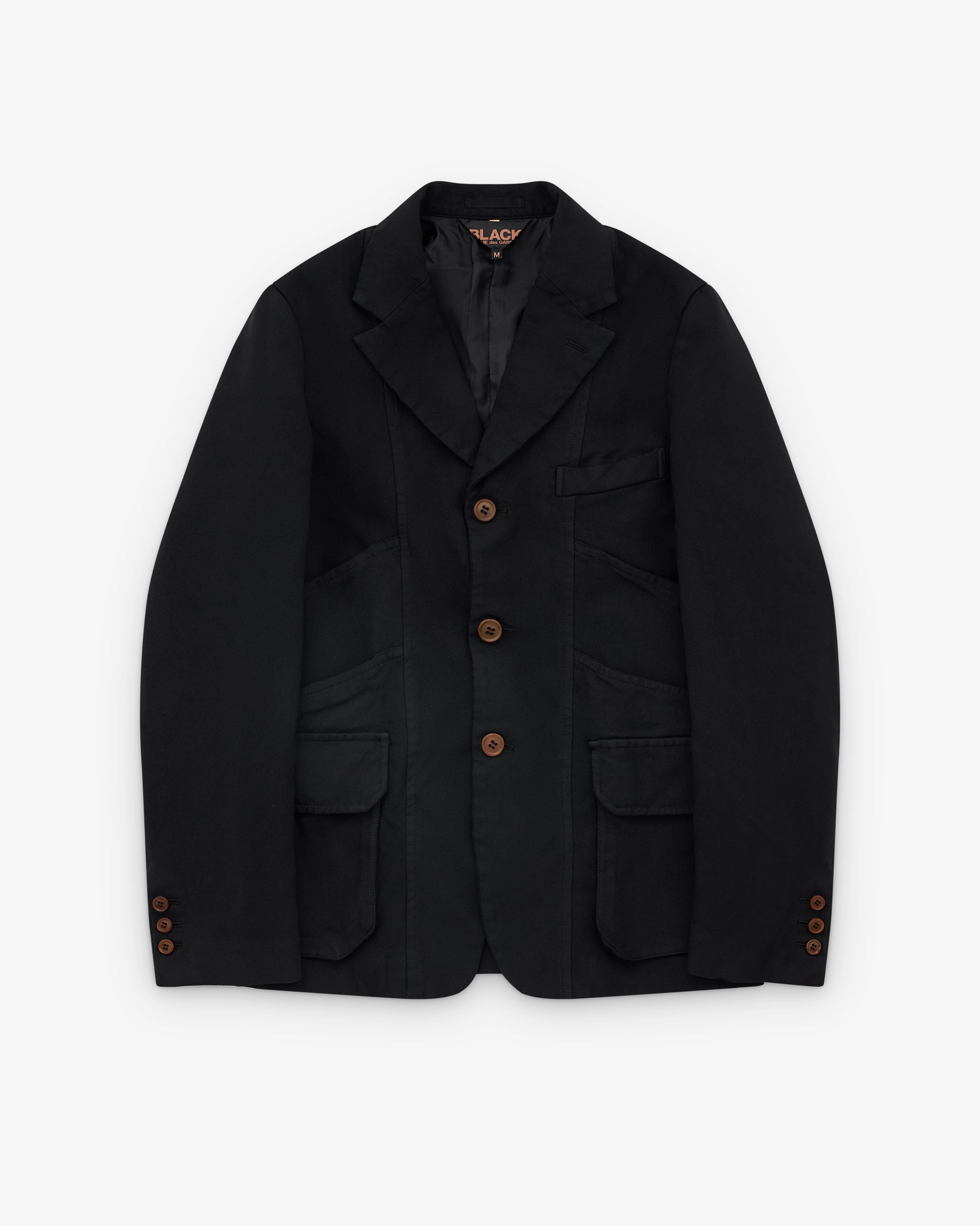 Black Comme des Garçons - Panelled Jacket - (Black)