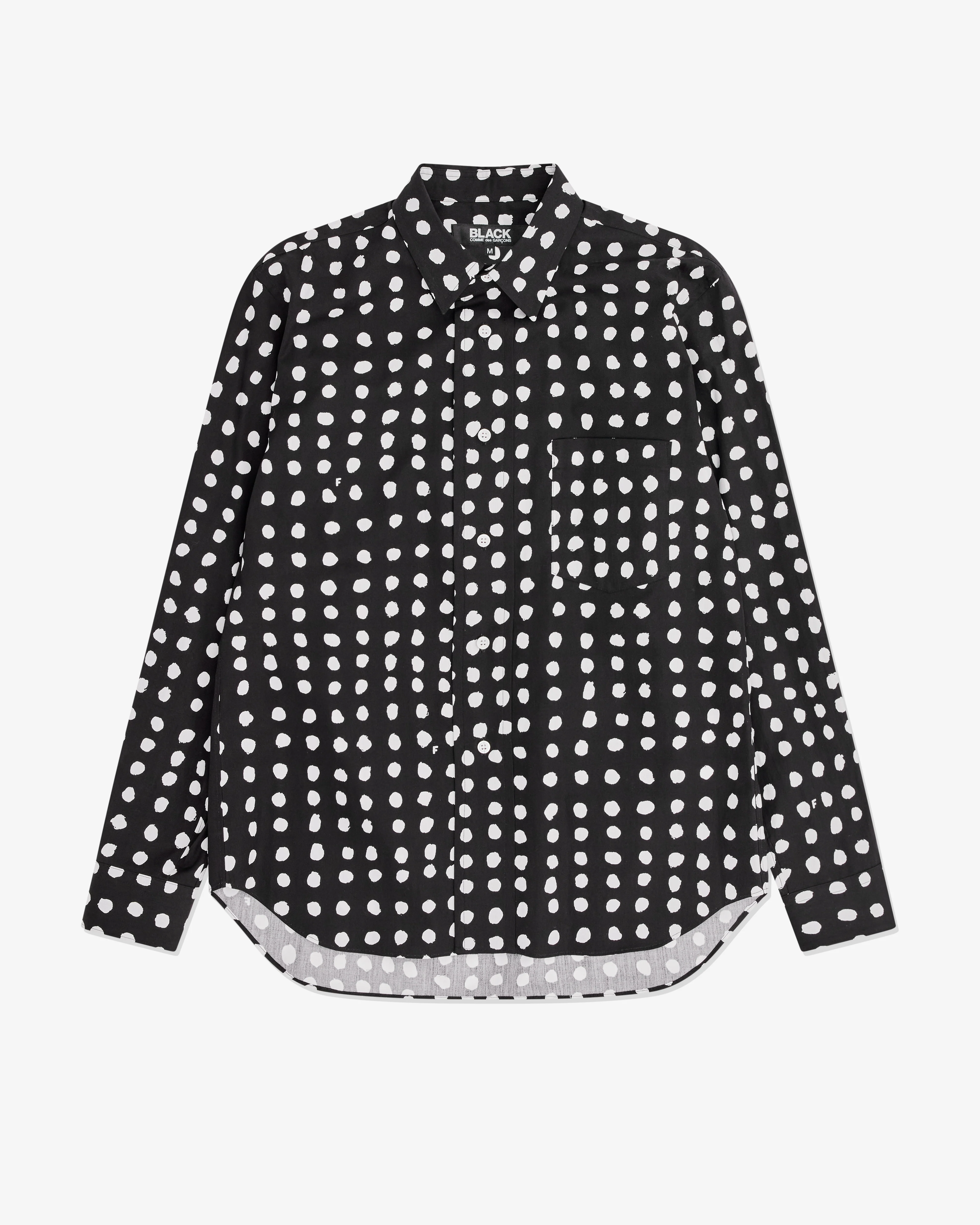 Black Comme des Garçons - Filip Pagowski Polka Dot Shirt - (Black)