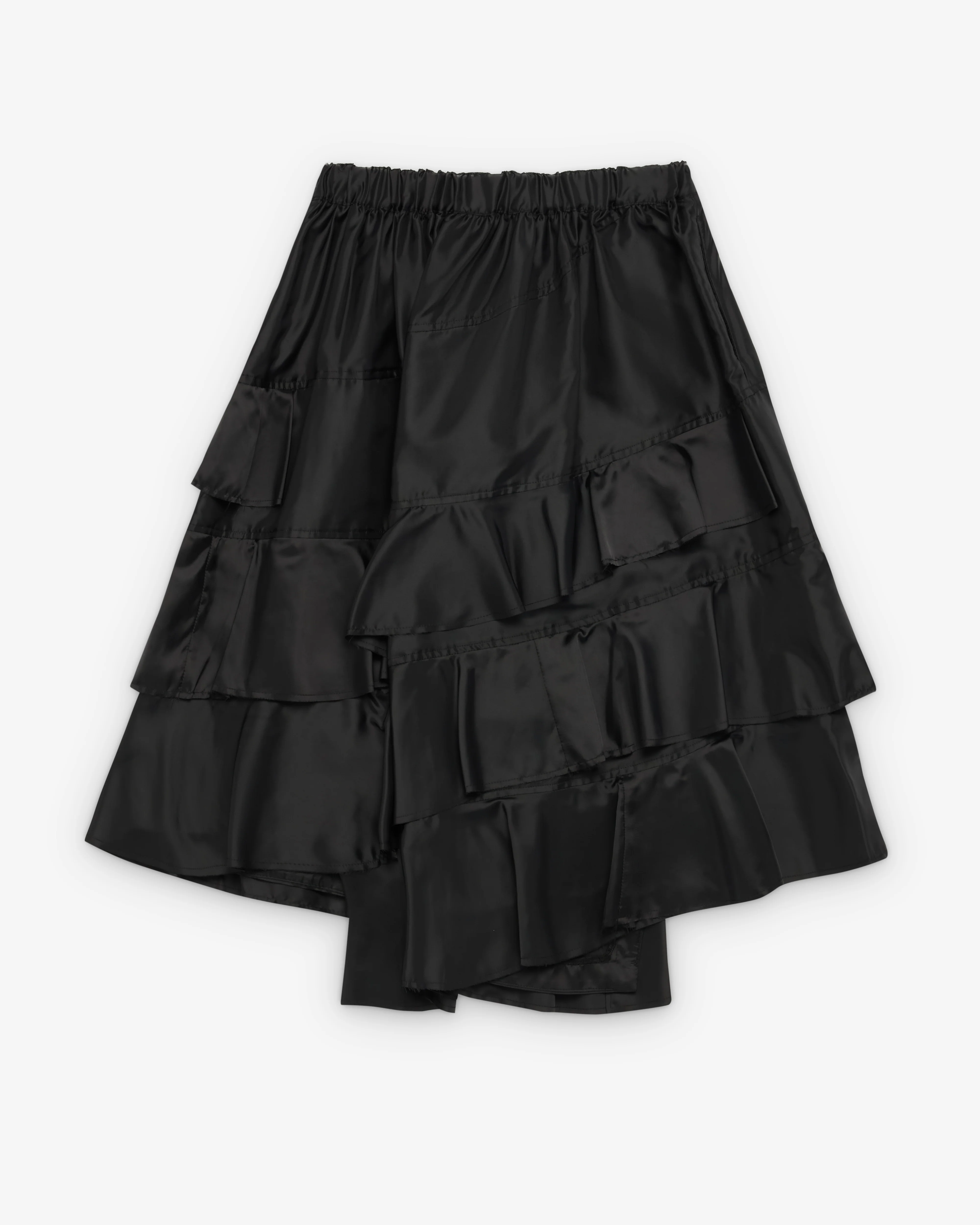 Black Comme des Garçons - Layered Skirt - (Black) - Image 2