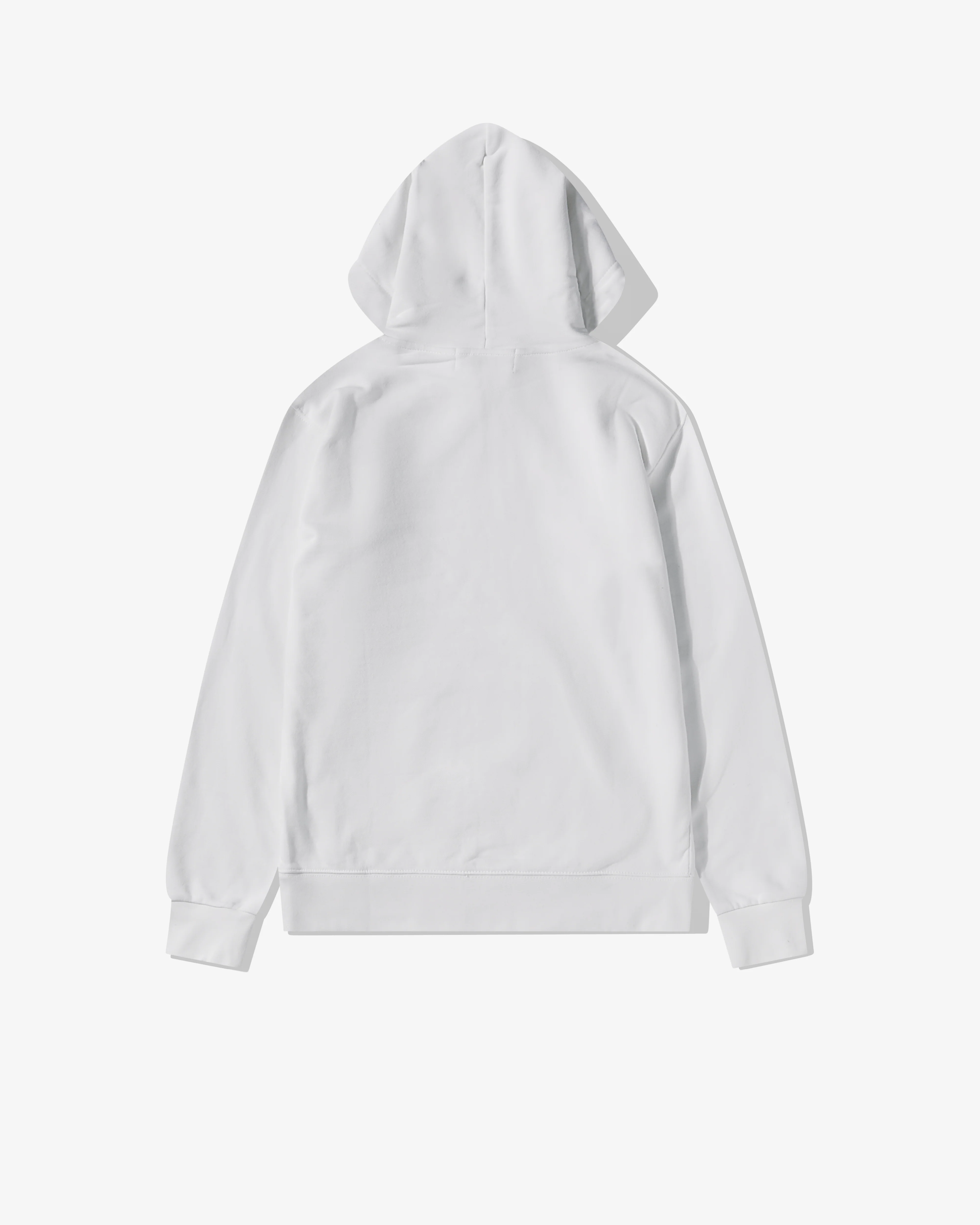 CDG - Monochrome Logo Hoodie - (White) - Image 2