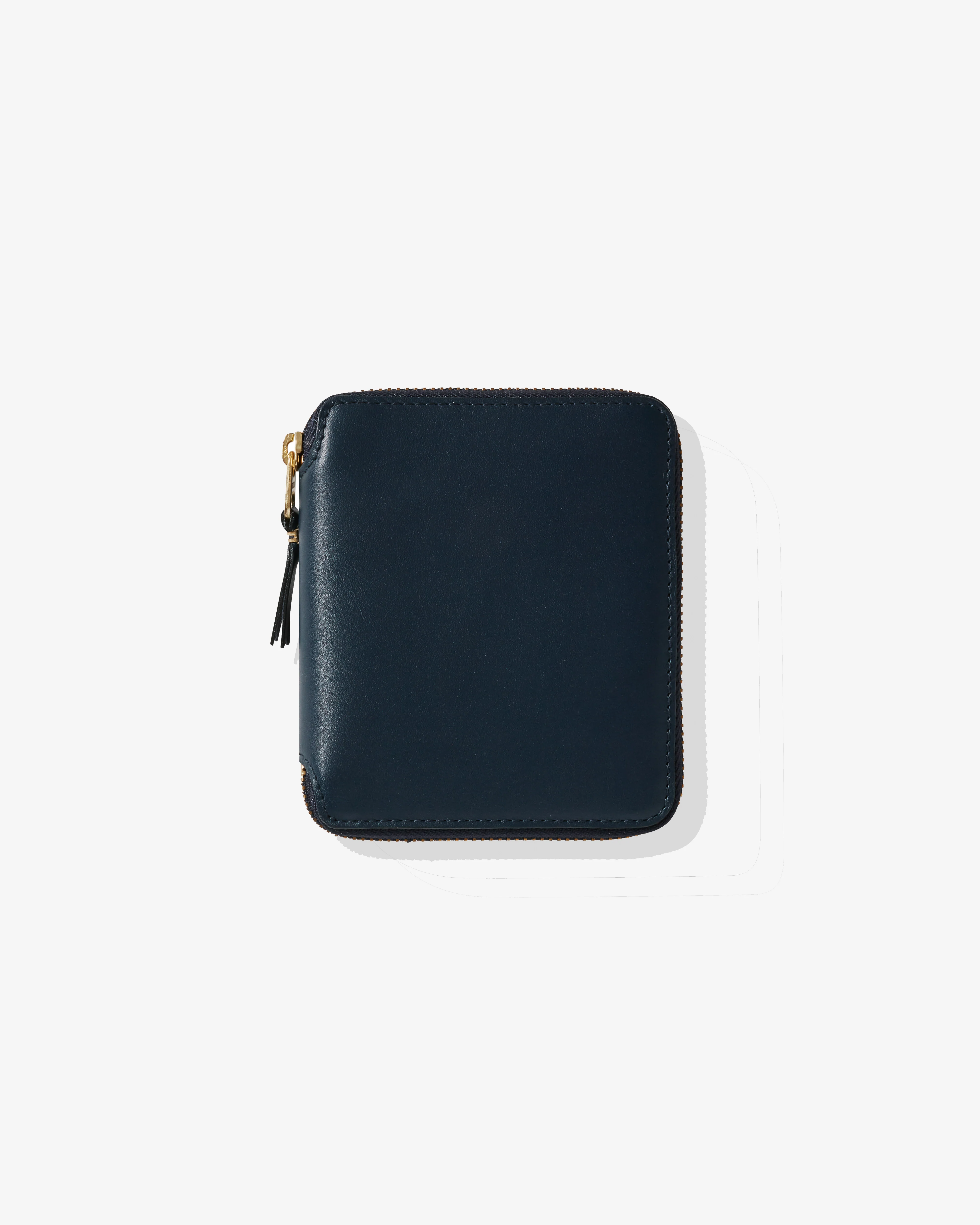 CDG Wallet - Classic Leather Full Zip Around Wallet - (SA2100 Navy)