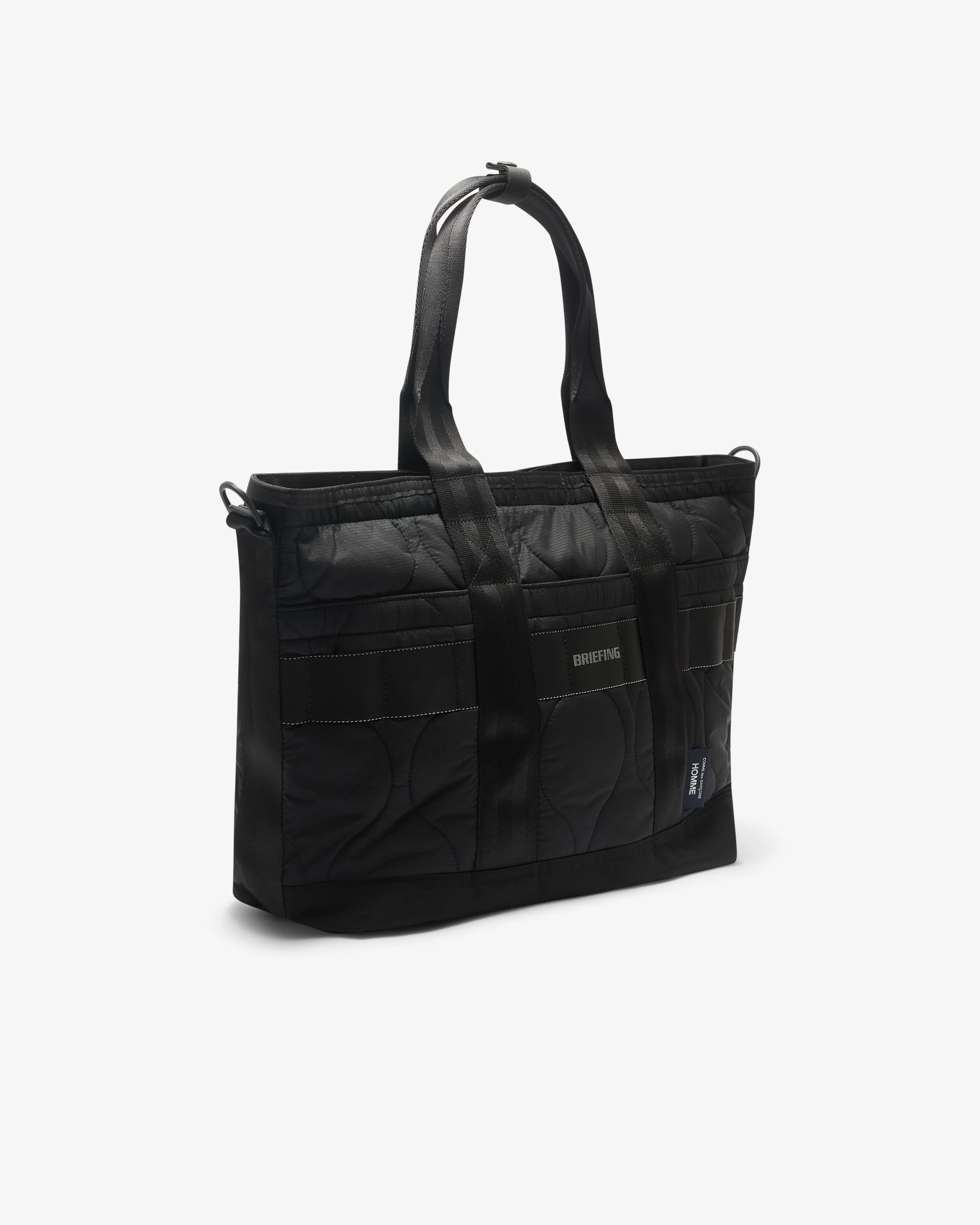 CDG Homme - Briefings Tote Bag - (Black) - Image 2