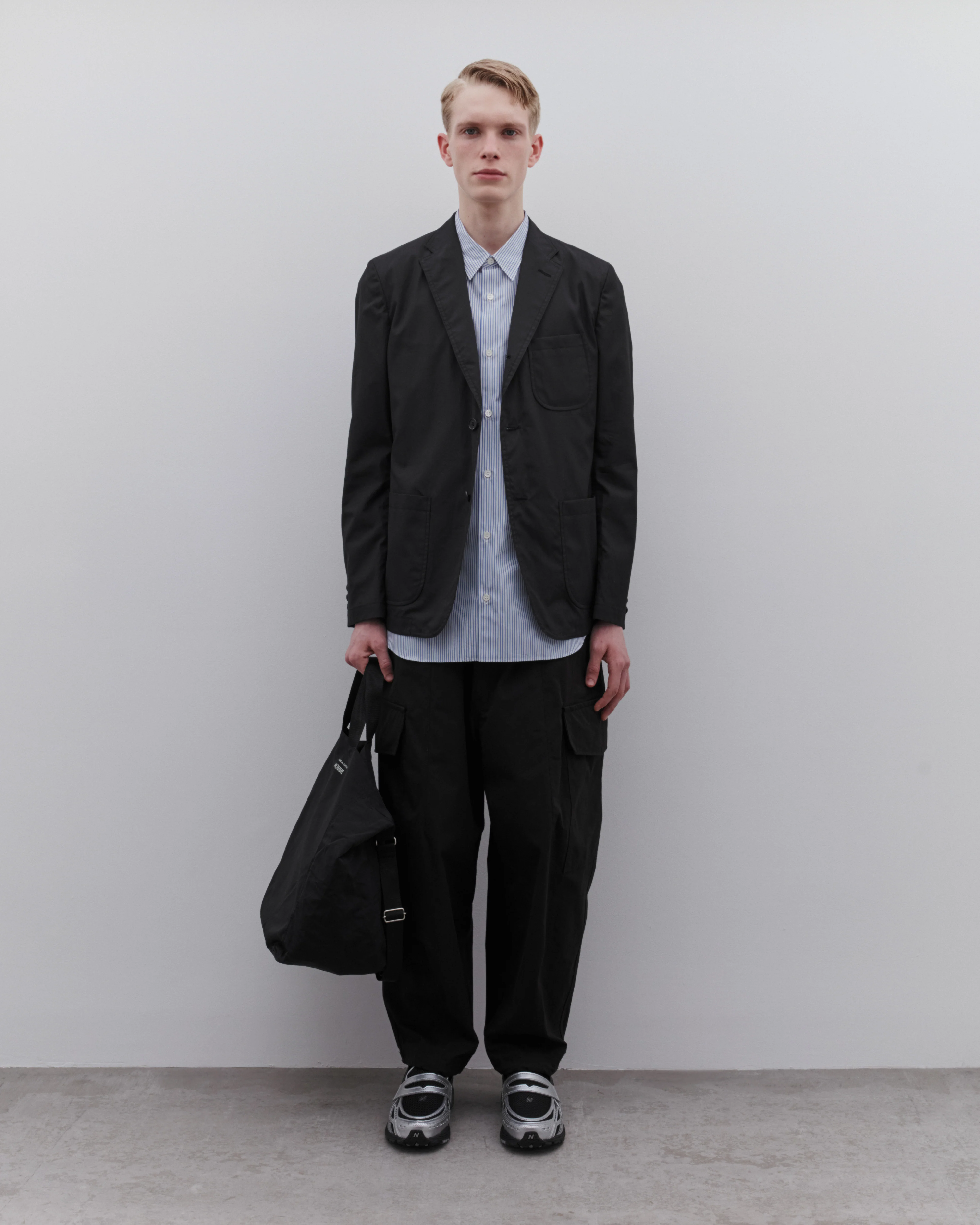 CDG Homme - Men’s Cotton Jacket - (Black) - Image 5