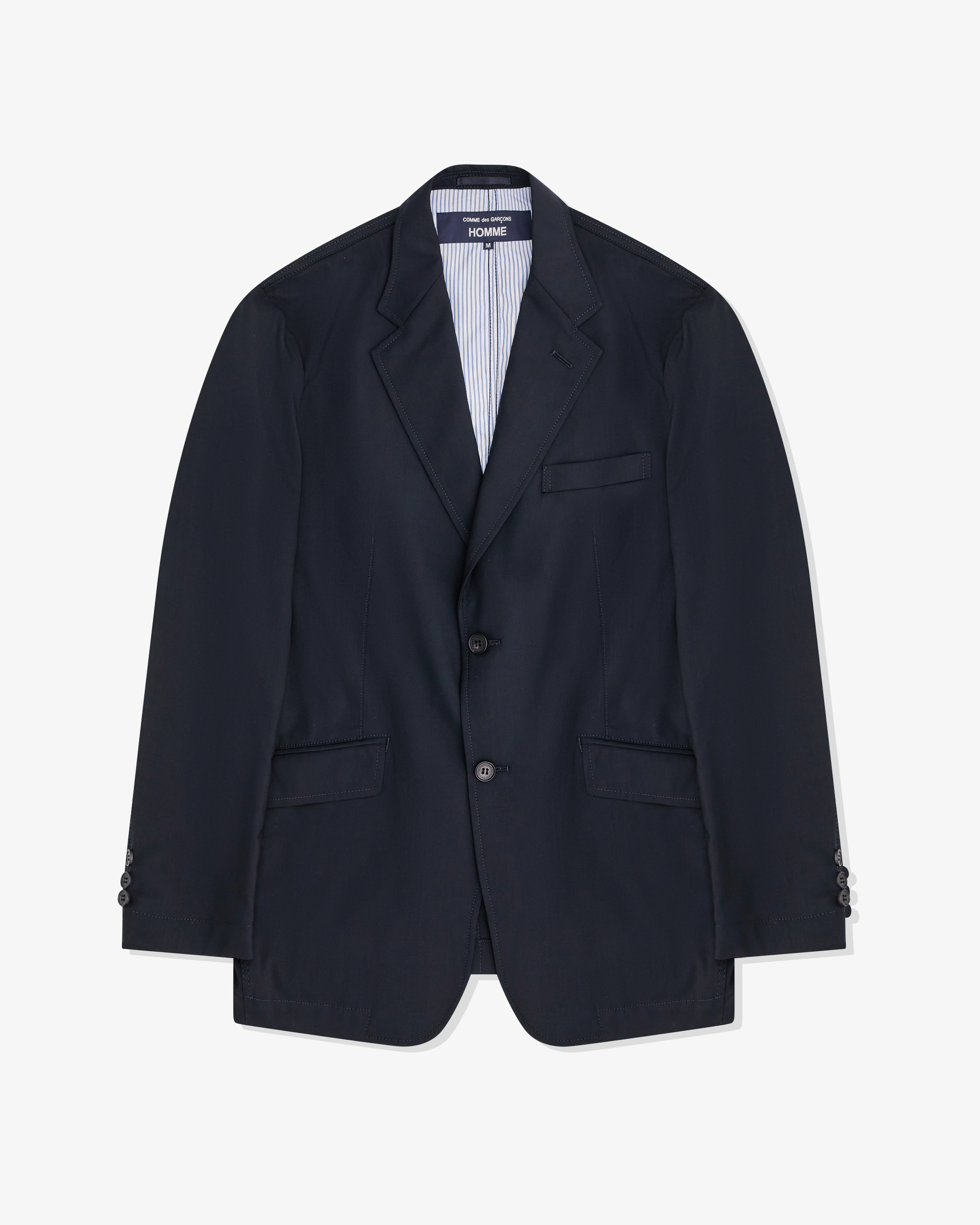 CDG Homme - Men’s Tropical Wool Jacket - (Navy)