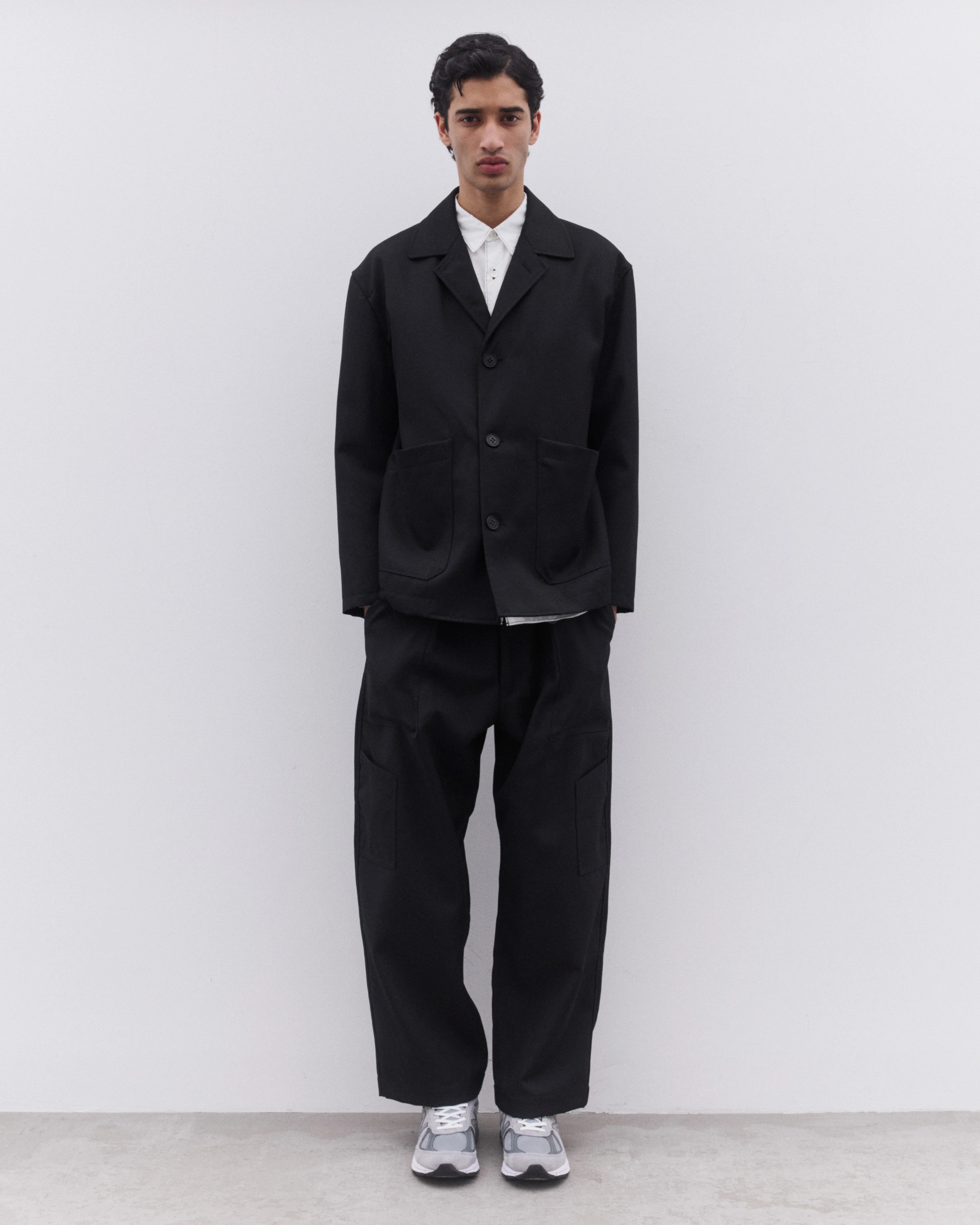 CDG Homme - Men’s Three Button Jacket - (Black) - Image 5