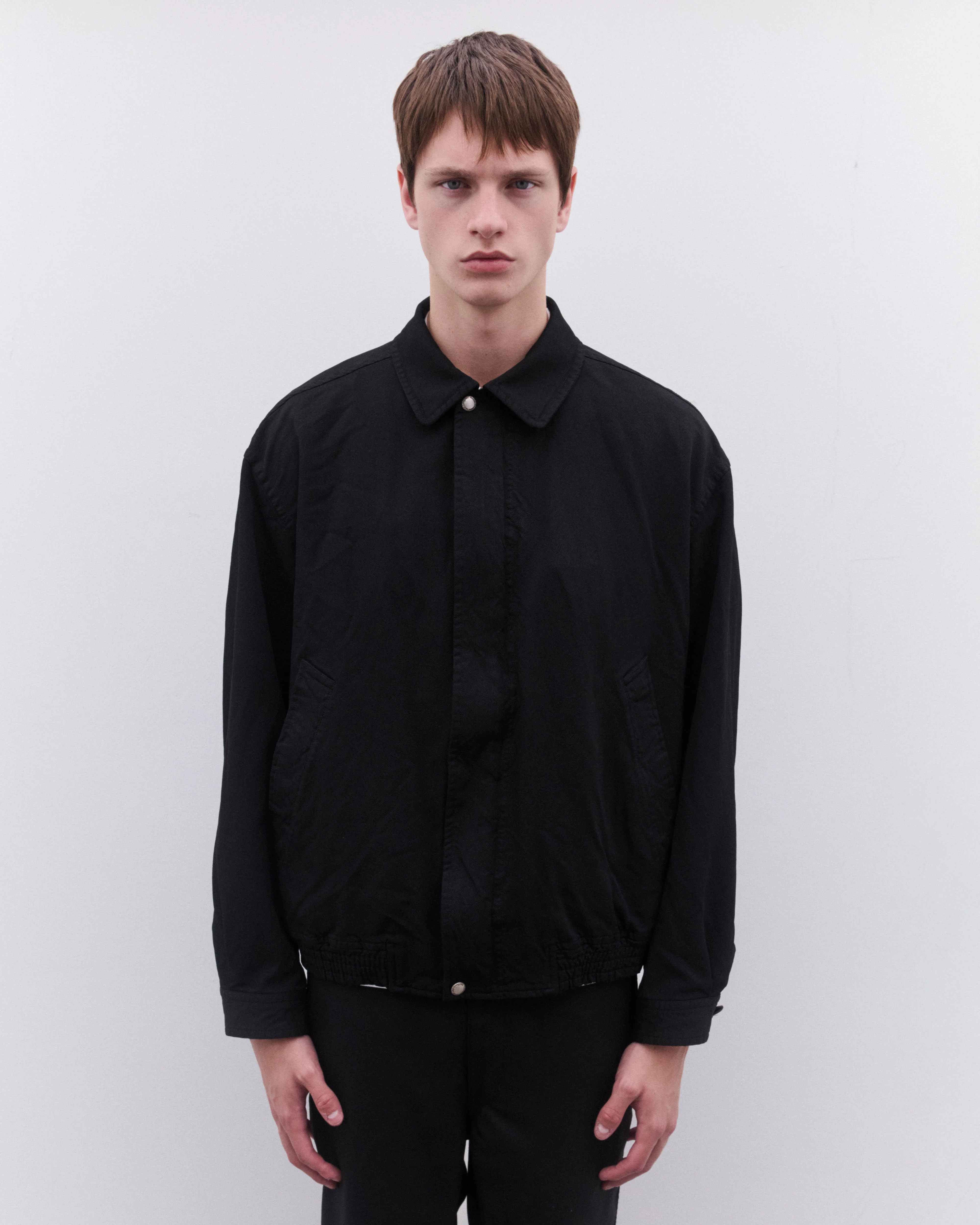 CDG Homme - Men’s Collared Bomber Jacket - (Black) - Image 3