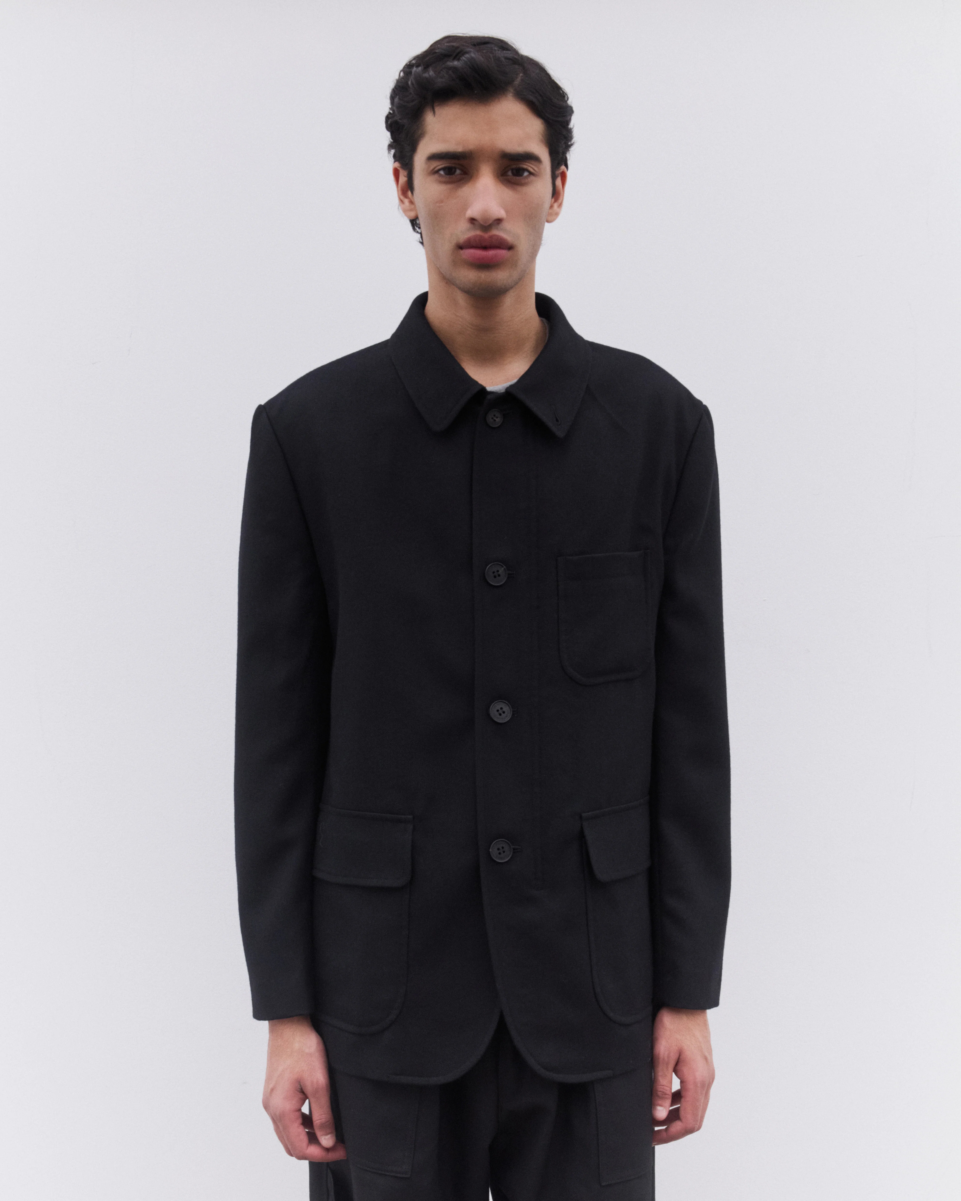 CDG Homme - Men's Work Jacket - (Black) - Image 2