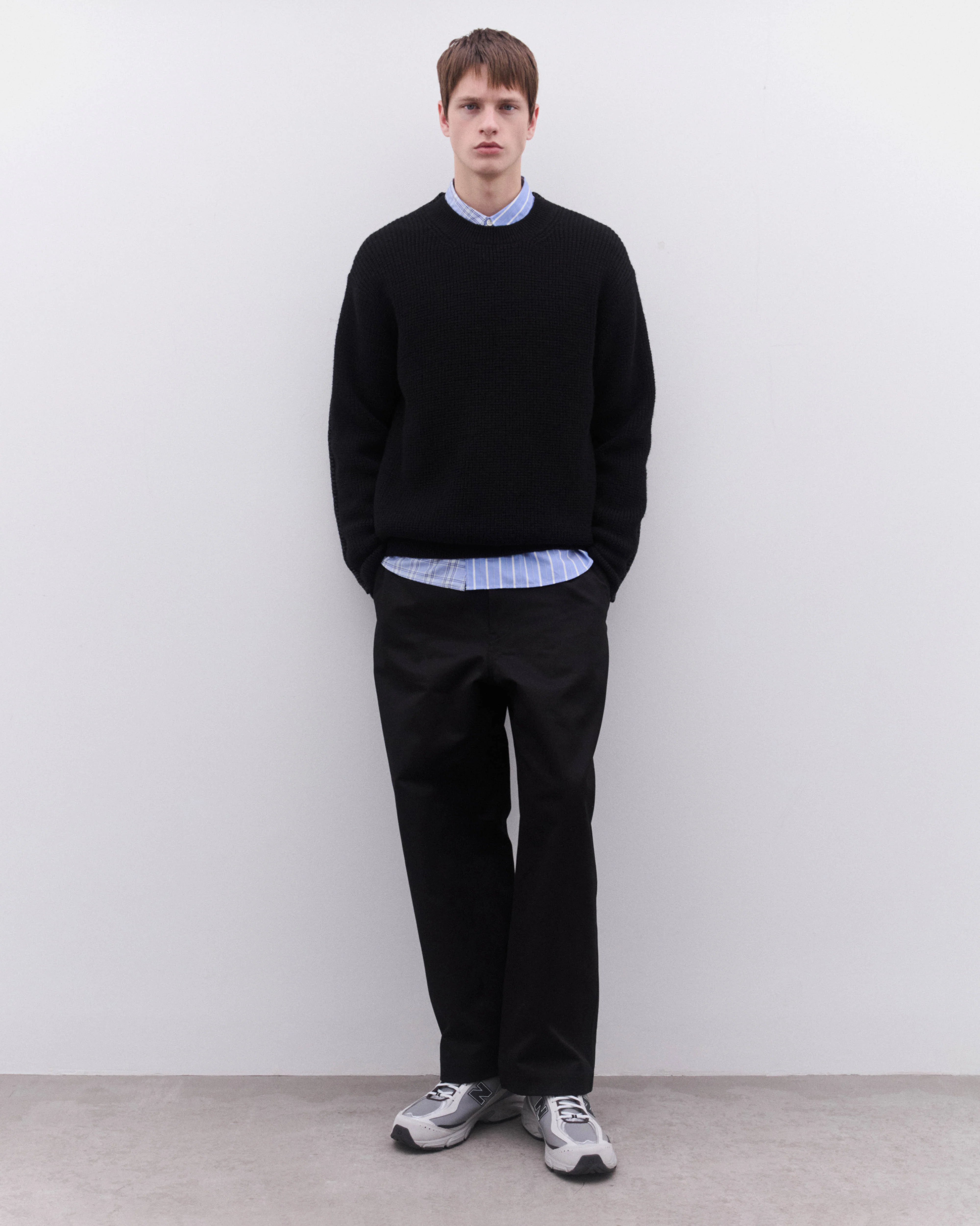 CDG Homme - Men’s Ticket Pocket Trouser - (Black) - Image 6