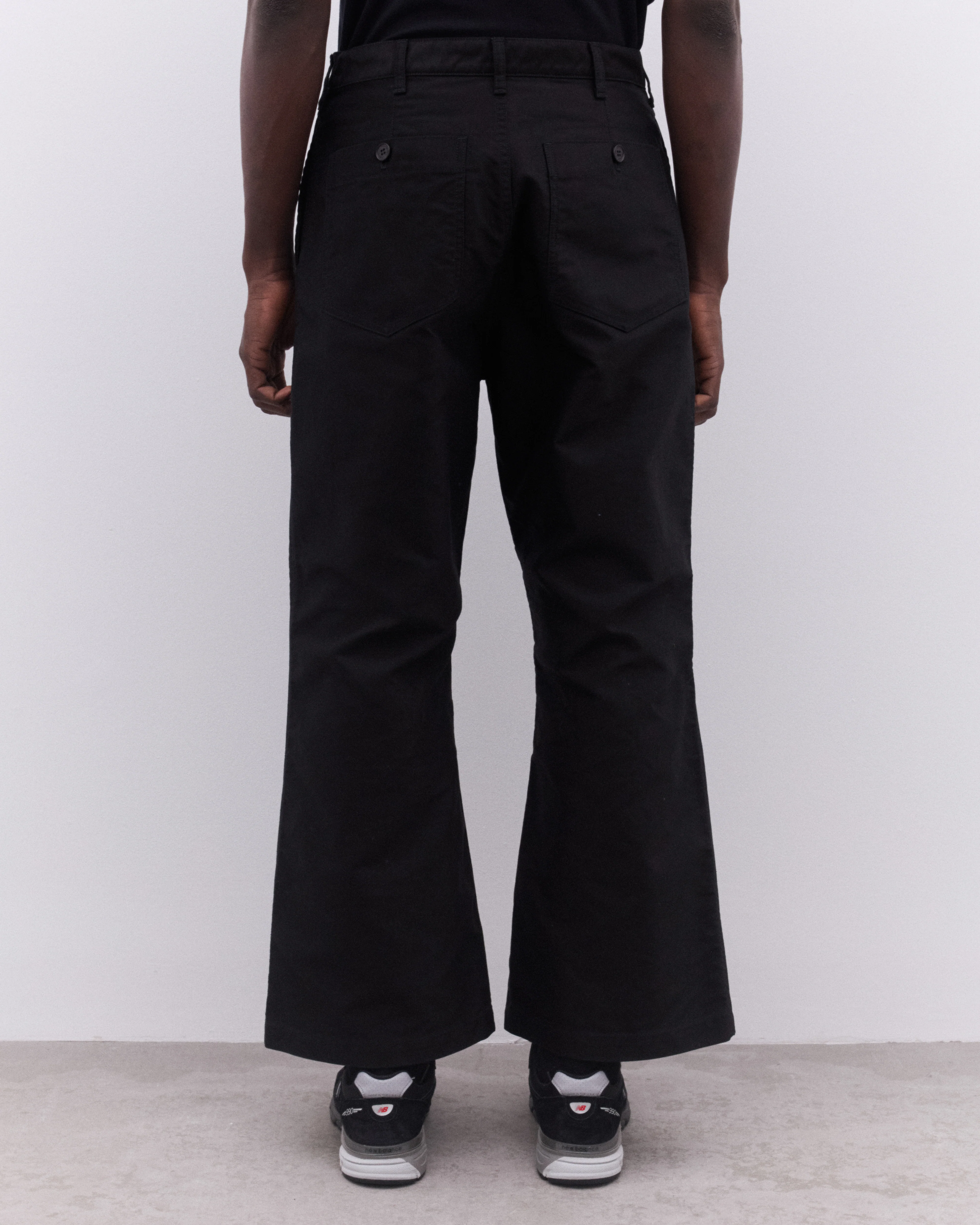 CDG Homme - Men's Patch Pocket Trousers - (Black) - Image 5