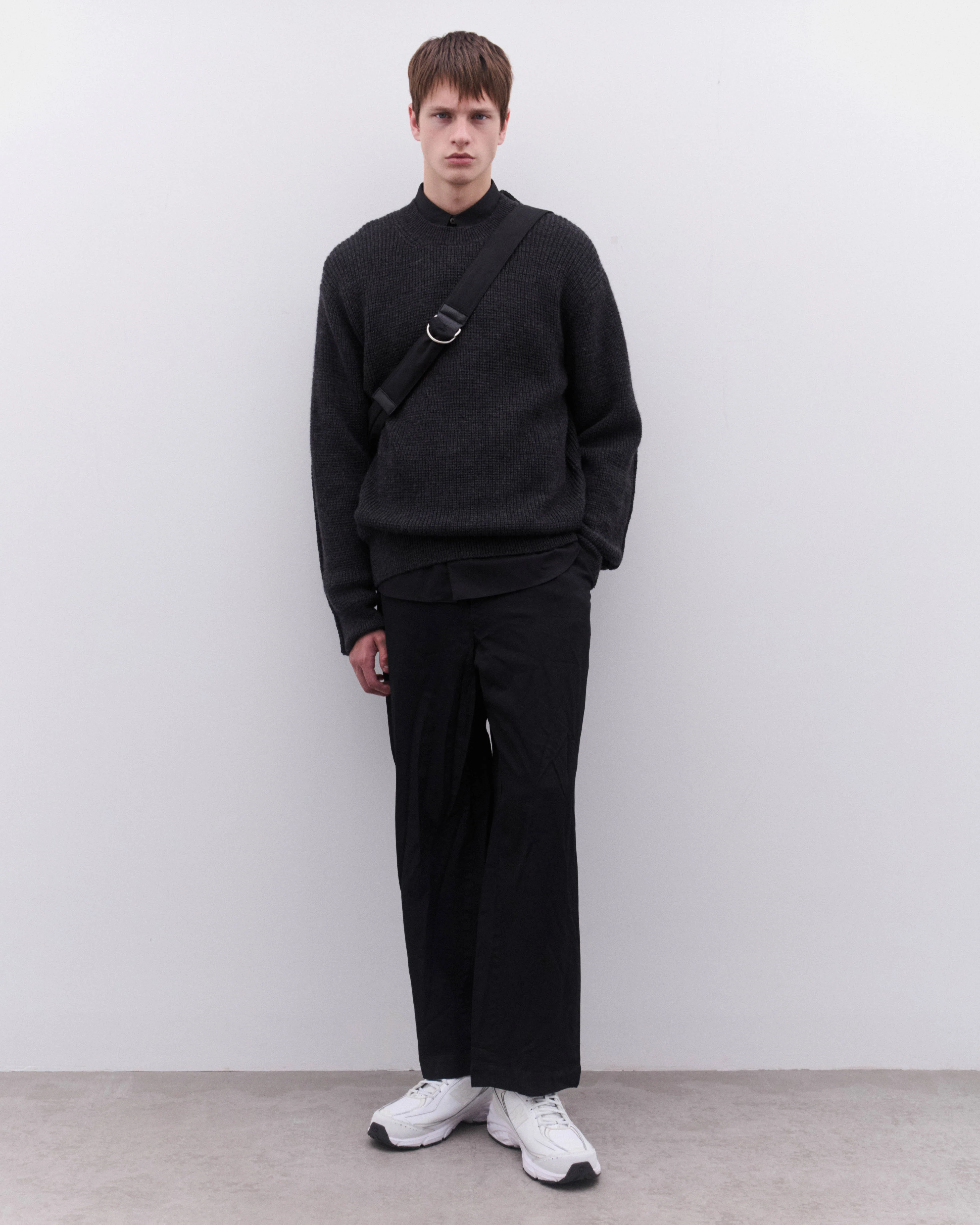 CDG Homme - Men’s Logo Shirt - (Black) - Image 5