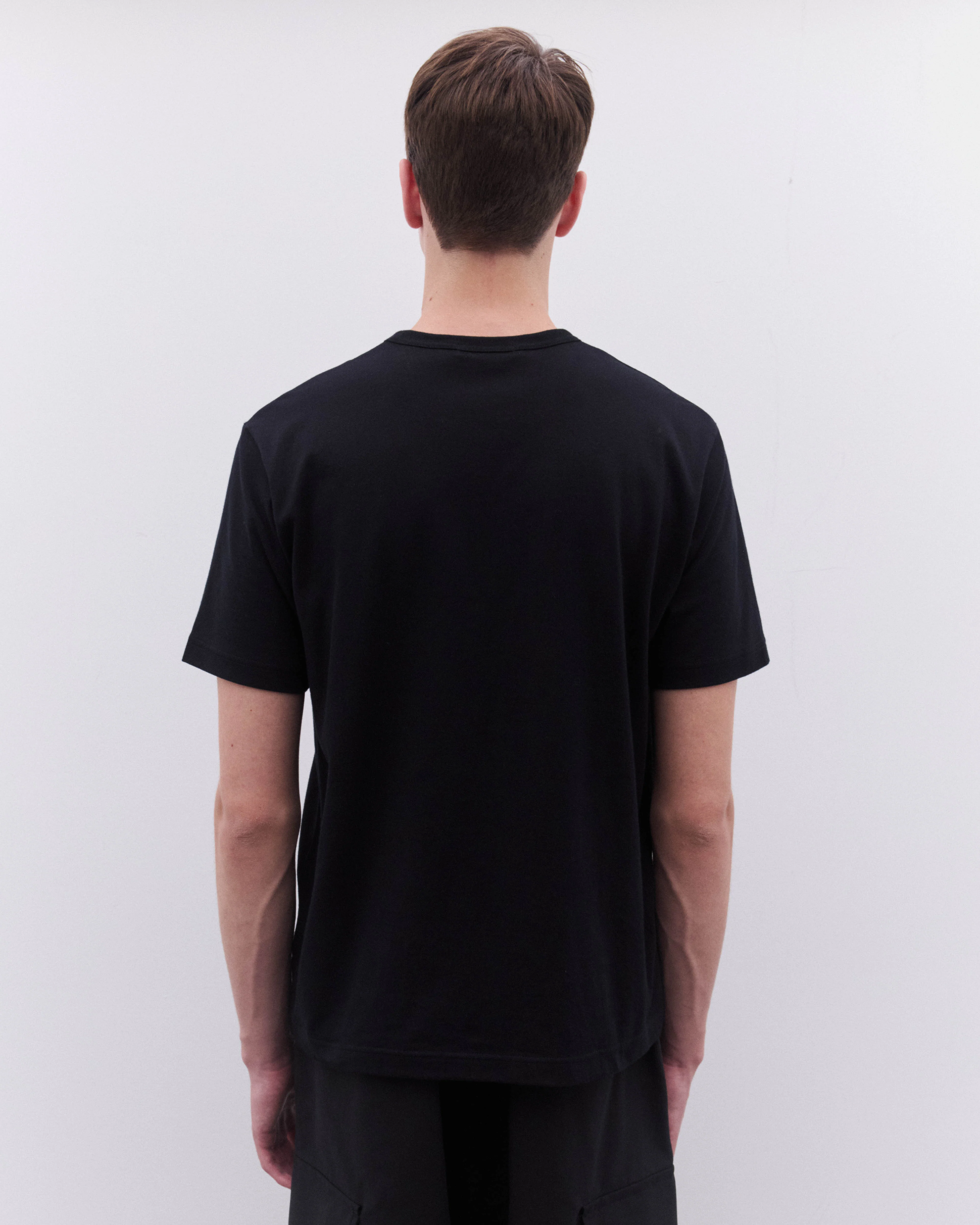 CDG Homme - Men's Logo T-Shirt - (Black) - Image 5