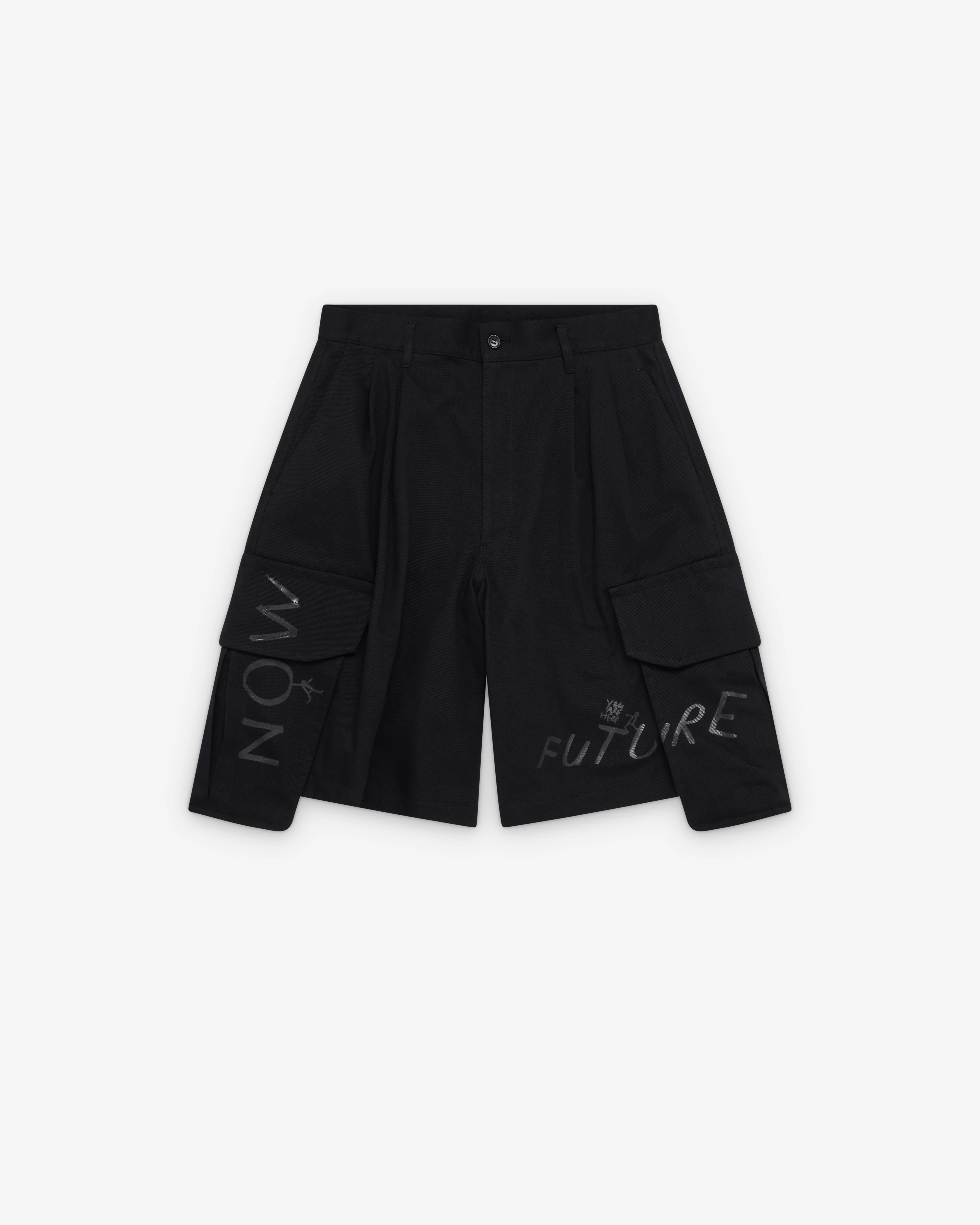 CDG Shirt - Men's Now Future Shorts - (Black)