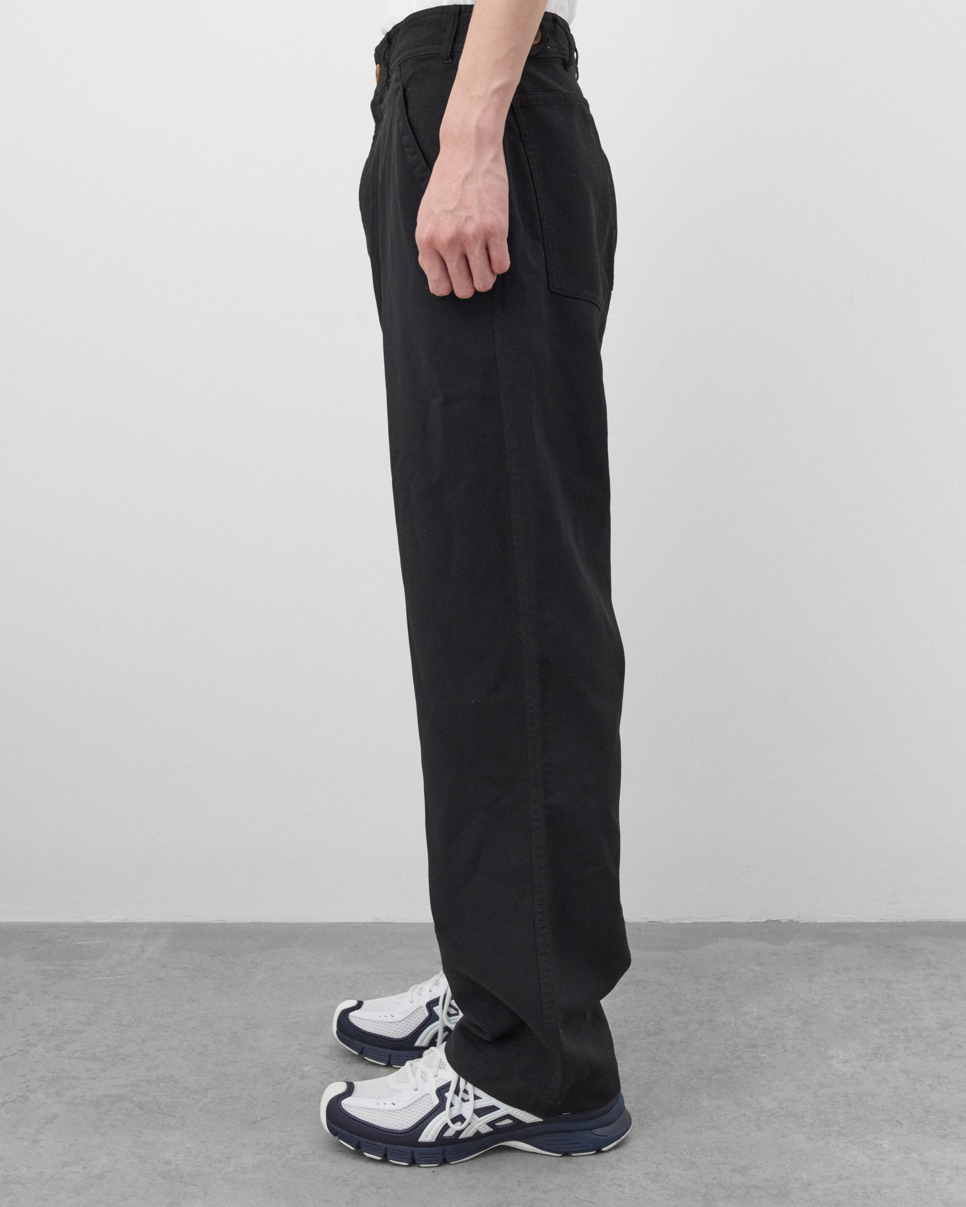 CDG Shirt - Men's Straight Leg Trousers - (Black) - Image 4