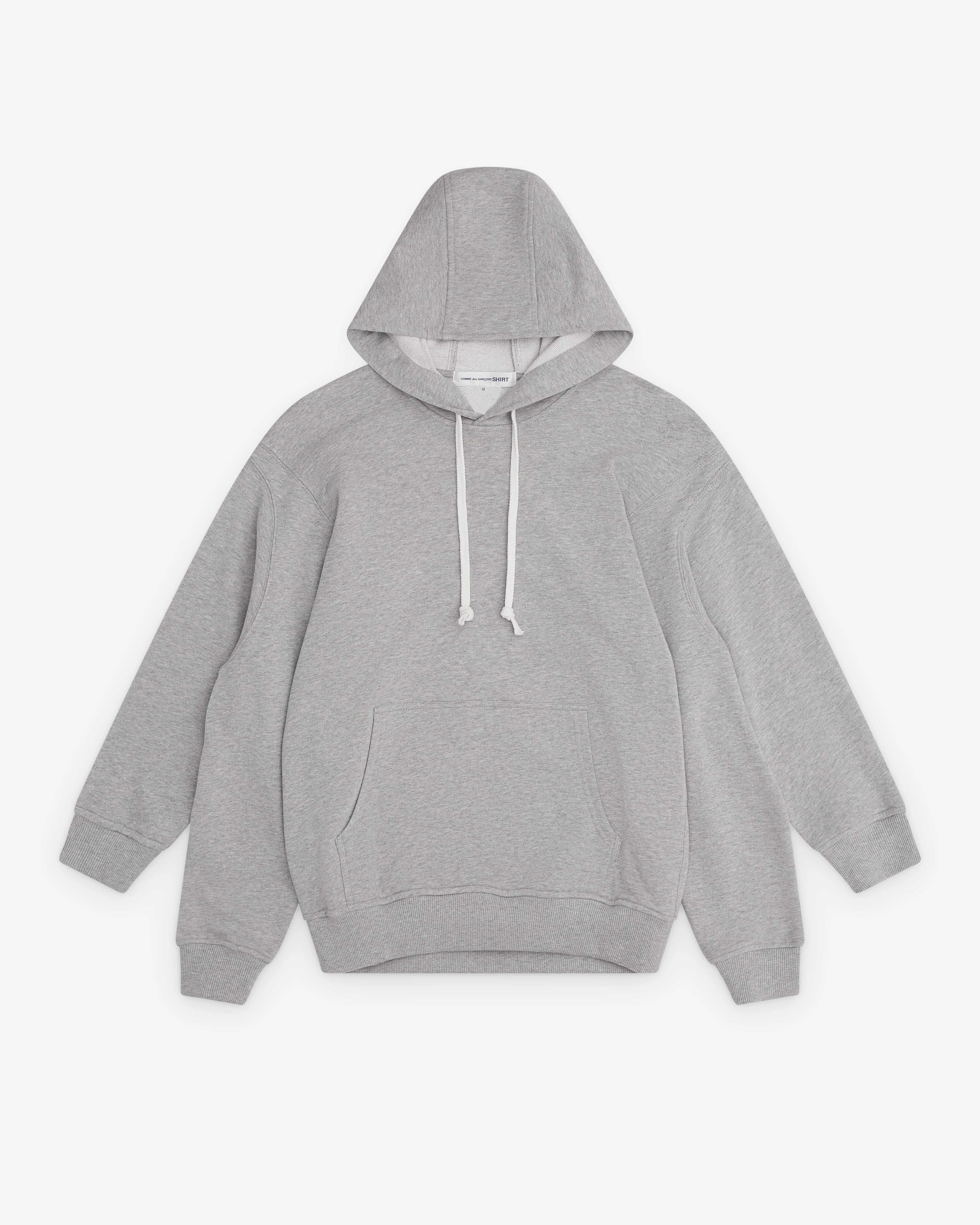 CDG Shirt - Men’s Quad Sleeve Hooded Sweatshirt - (Grey)