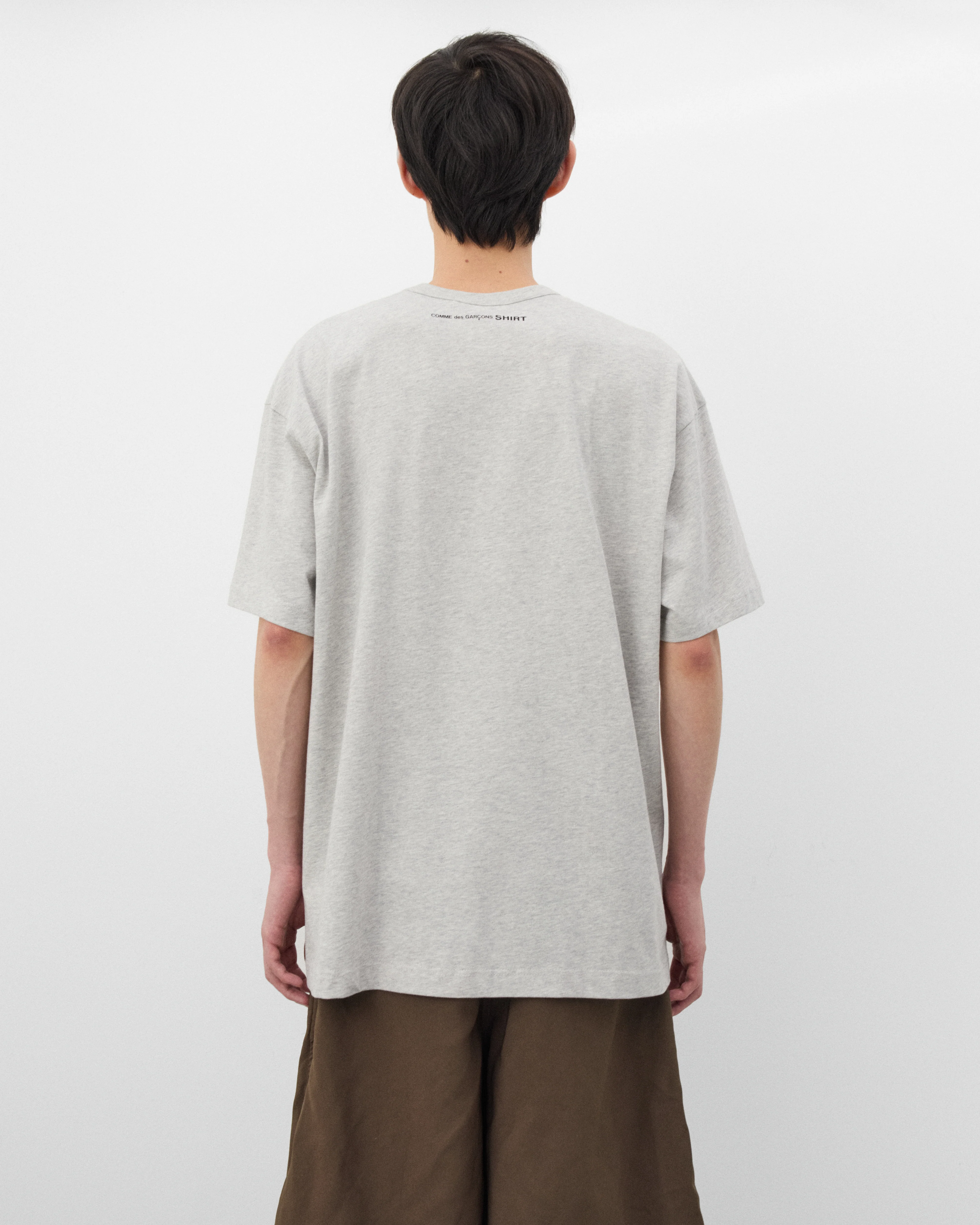 CDG Shirt - Men's People Power T-Shirt - (Grey) - Image 5