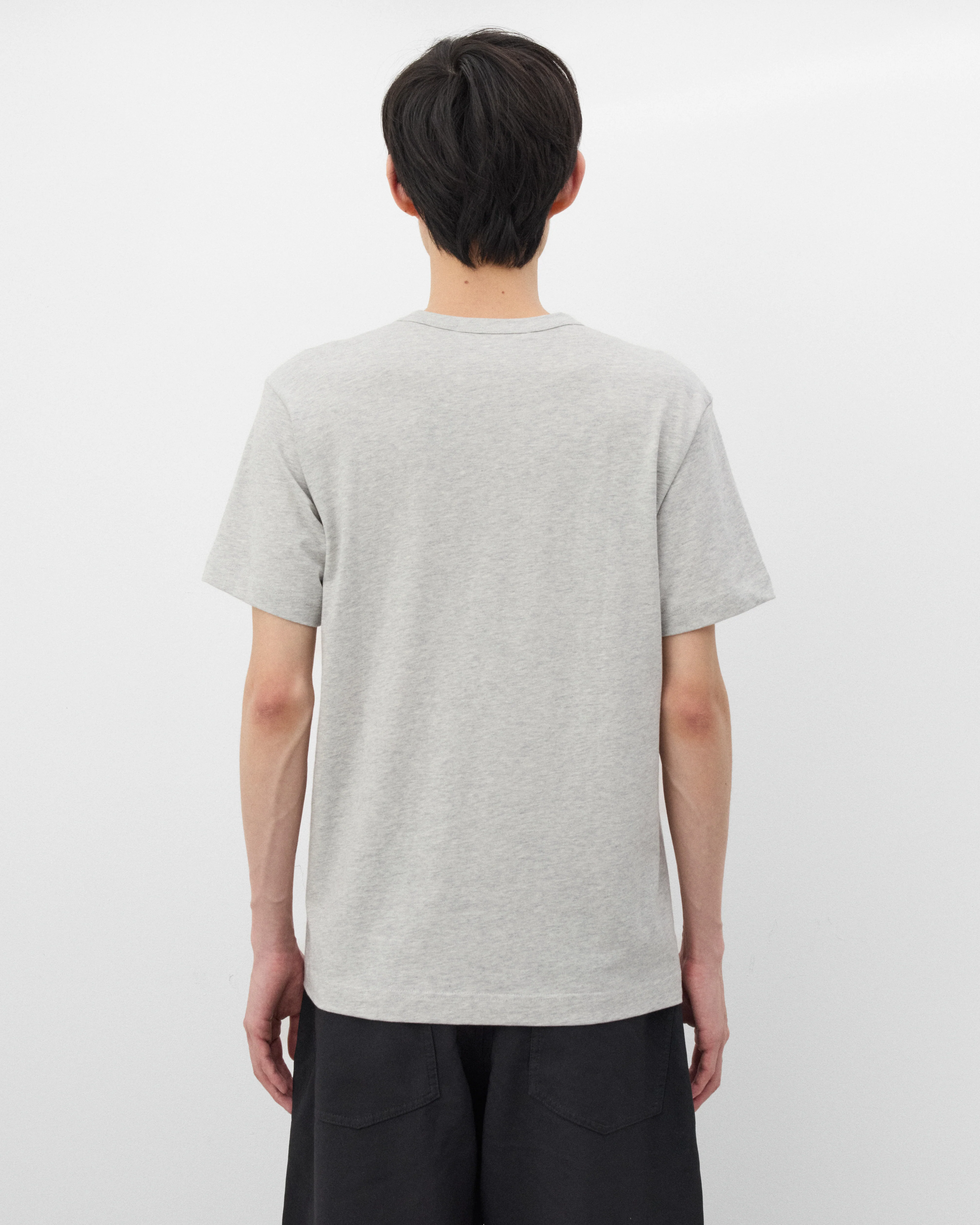 CDG Shirt - Men's Pattern T-Shirt - (Grey) - Image 5
