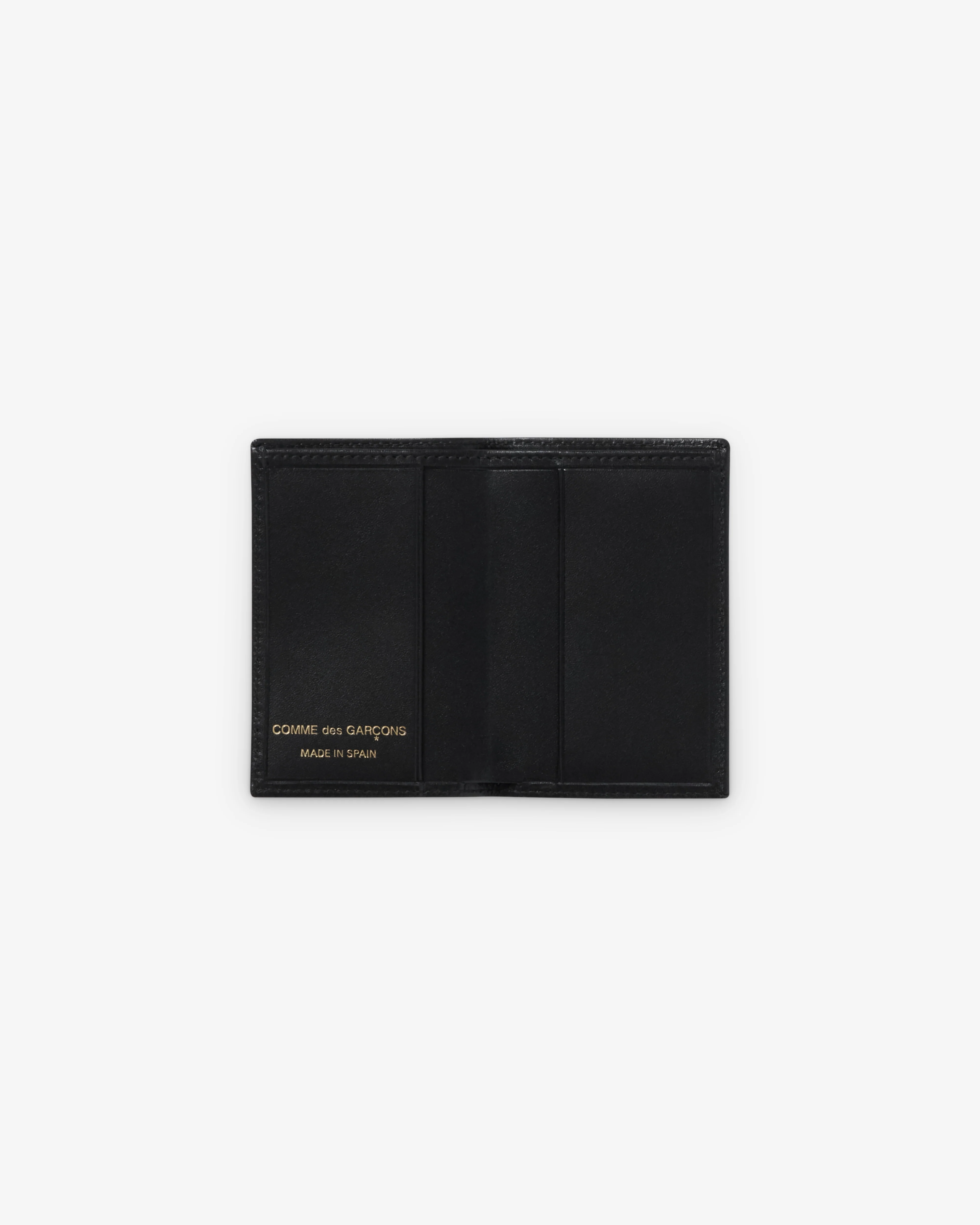 CDG Wallet - Classic Leather Bifold Wallet - (Black SA6400) - Image 2