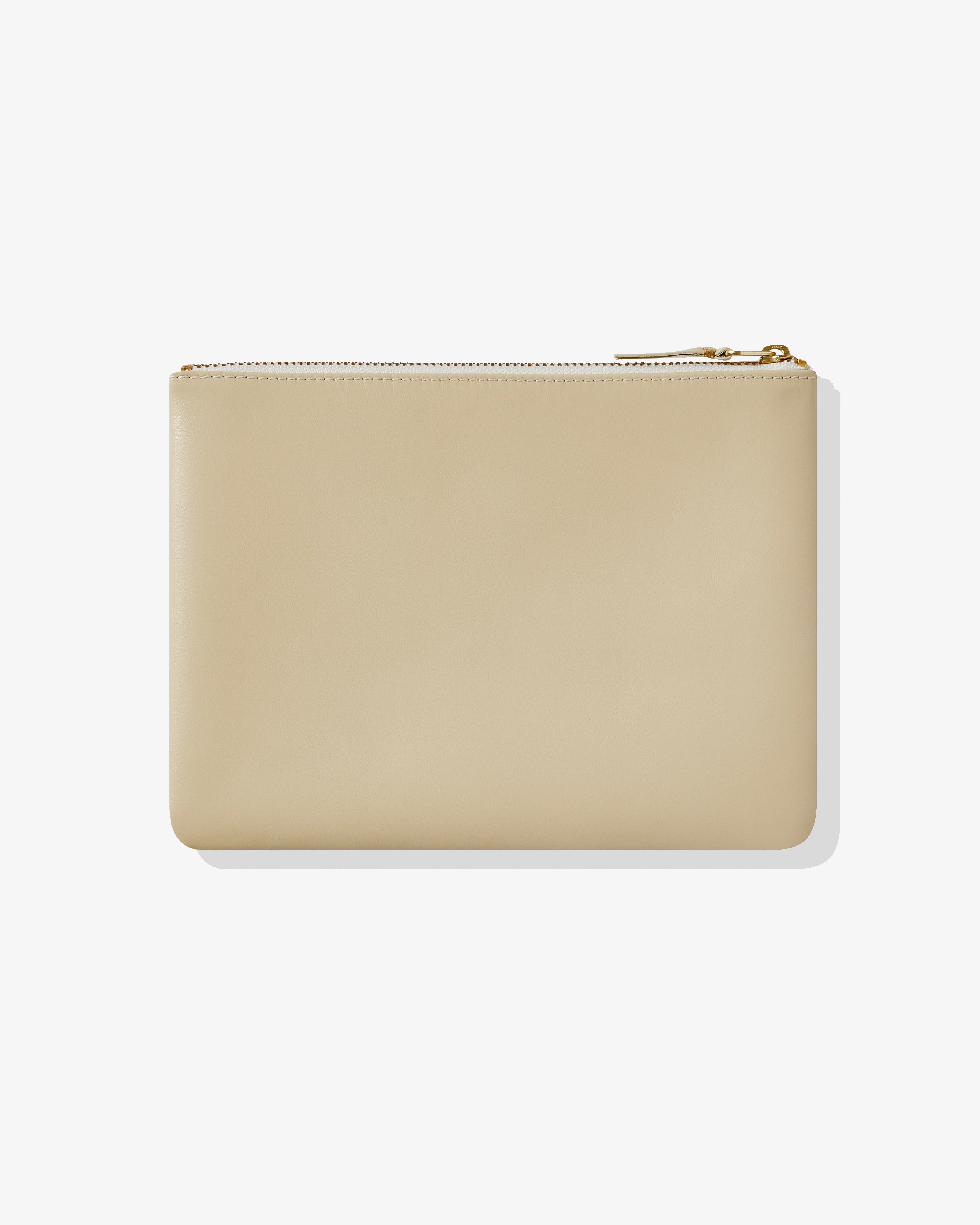 CDG Wallet - Classic Leather Zip Pouch - (Off-White SA5100) - Image 2