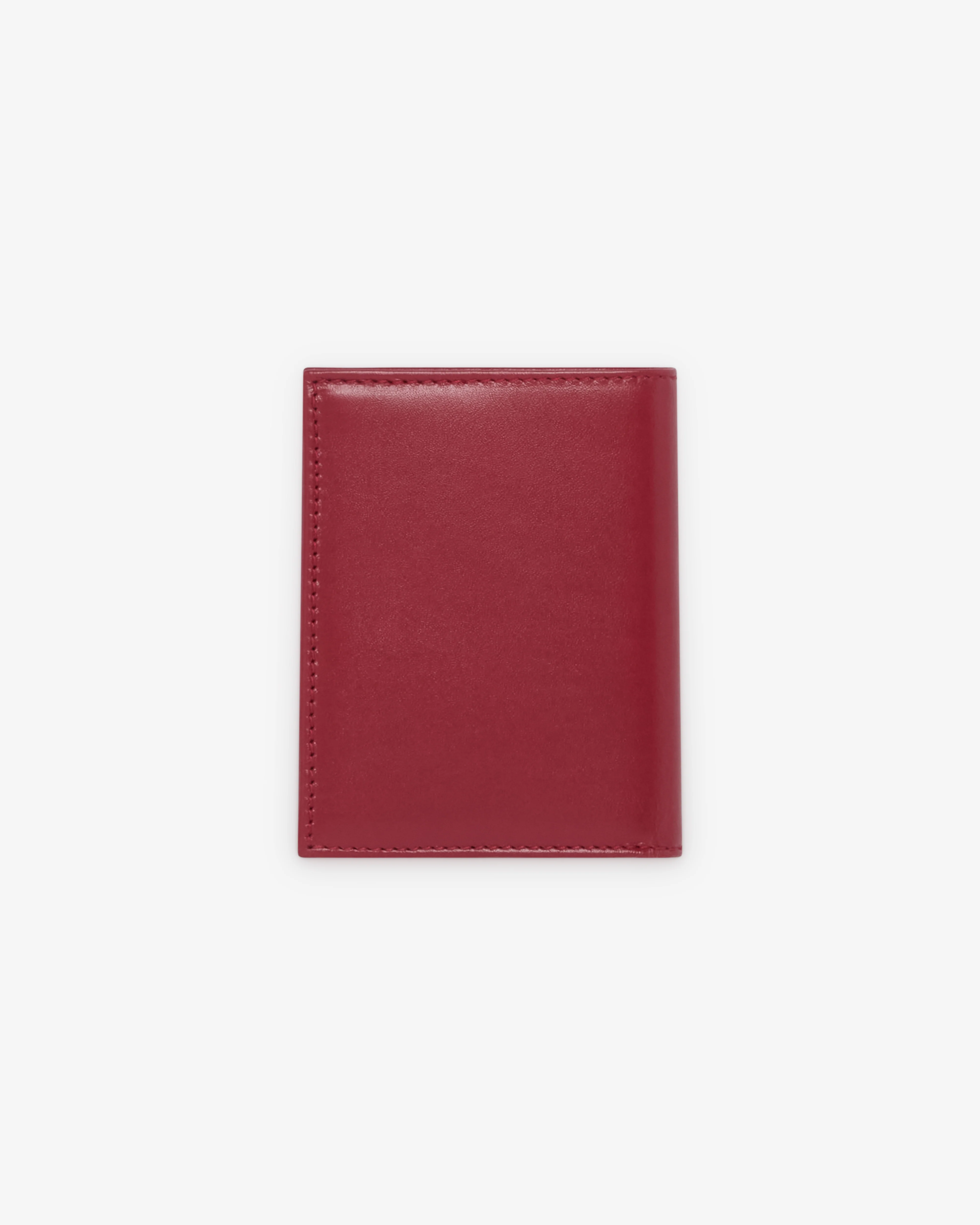CDG Wallet - Colour Leather Line Bifold Wallet - (SA0641C Red) - Image 3