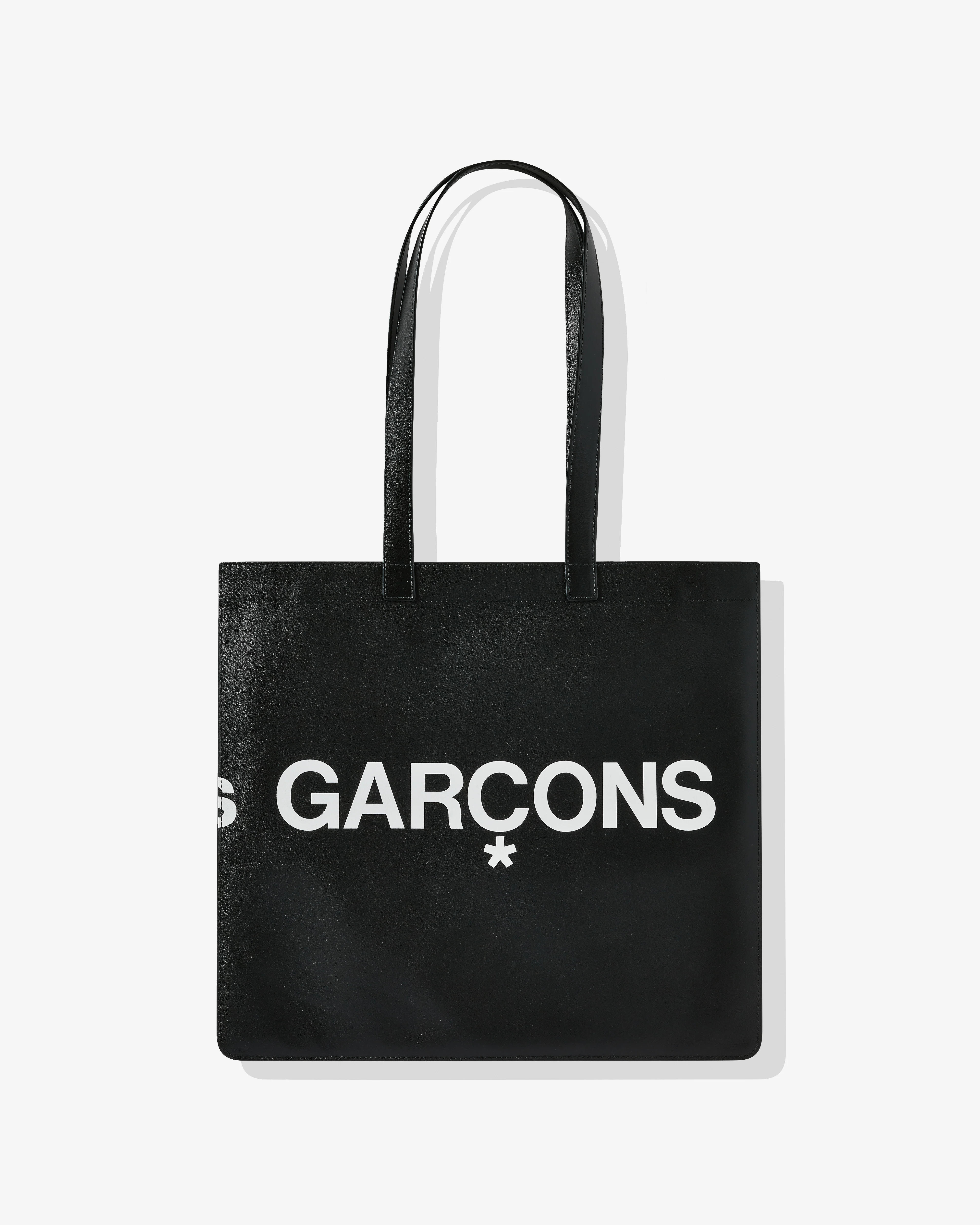 CDG Wallet - Huge Logo Tote Bag - (Black) - Image 2