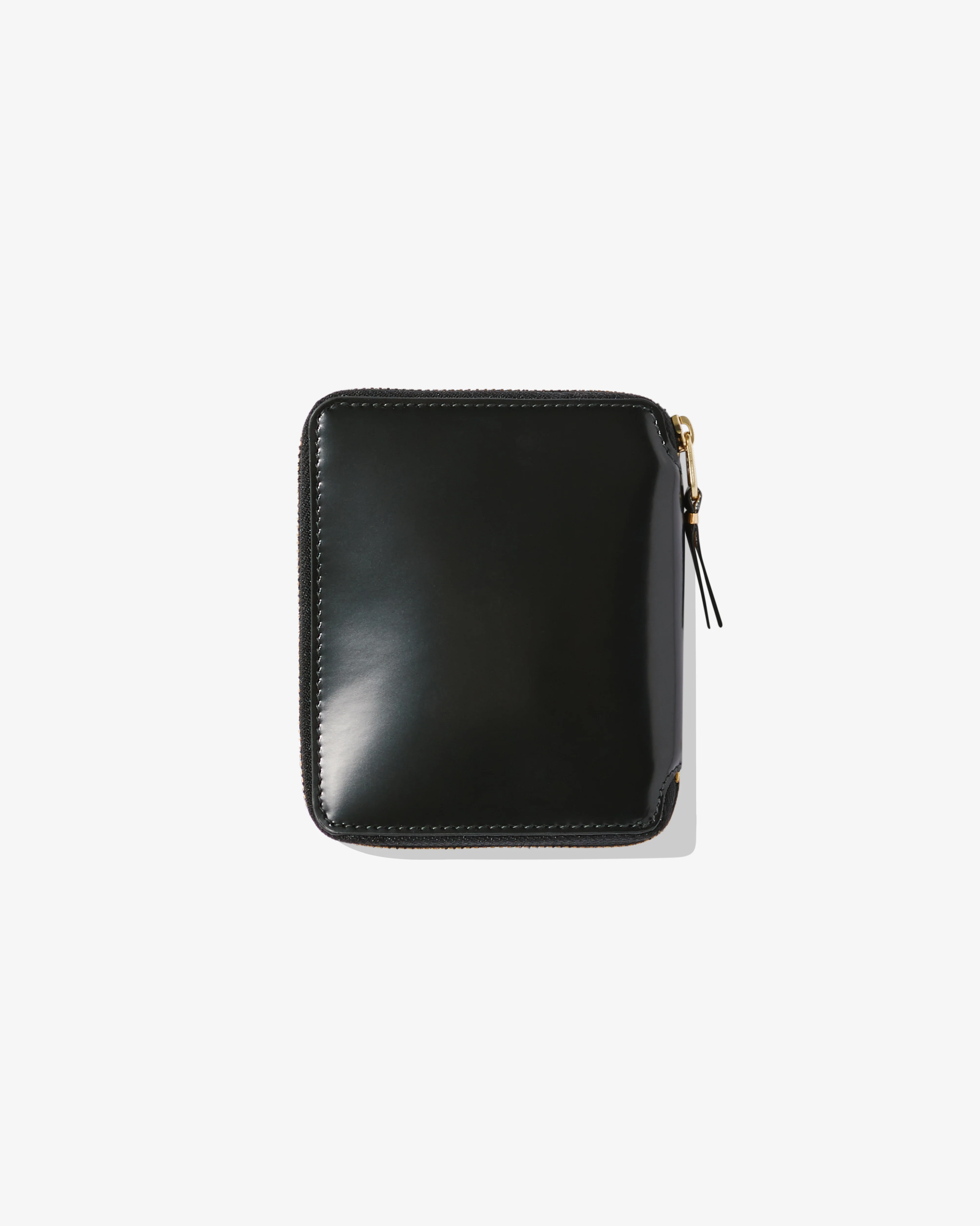 CDG Wallet - Mirror Inside Full Zip Around Wallet - (Black/Gold SA2100MI) - Image 2
