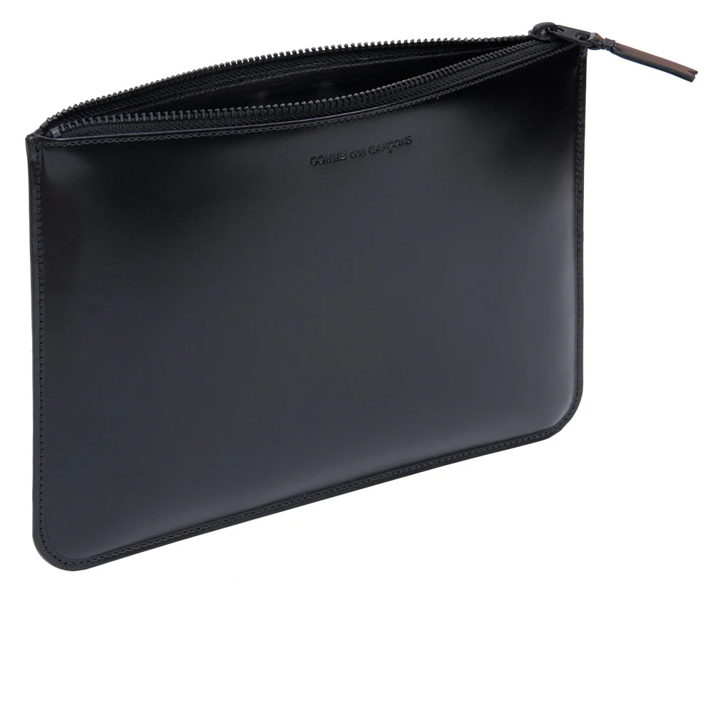 CDG Wallet Very Black Zip Pouch (SA5100VB) - Image 2