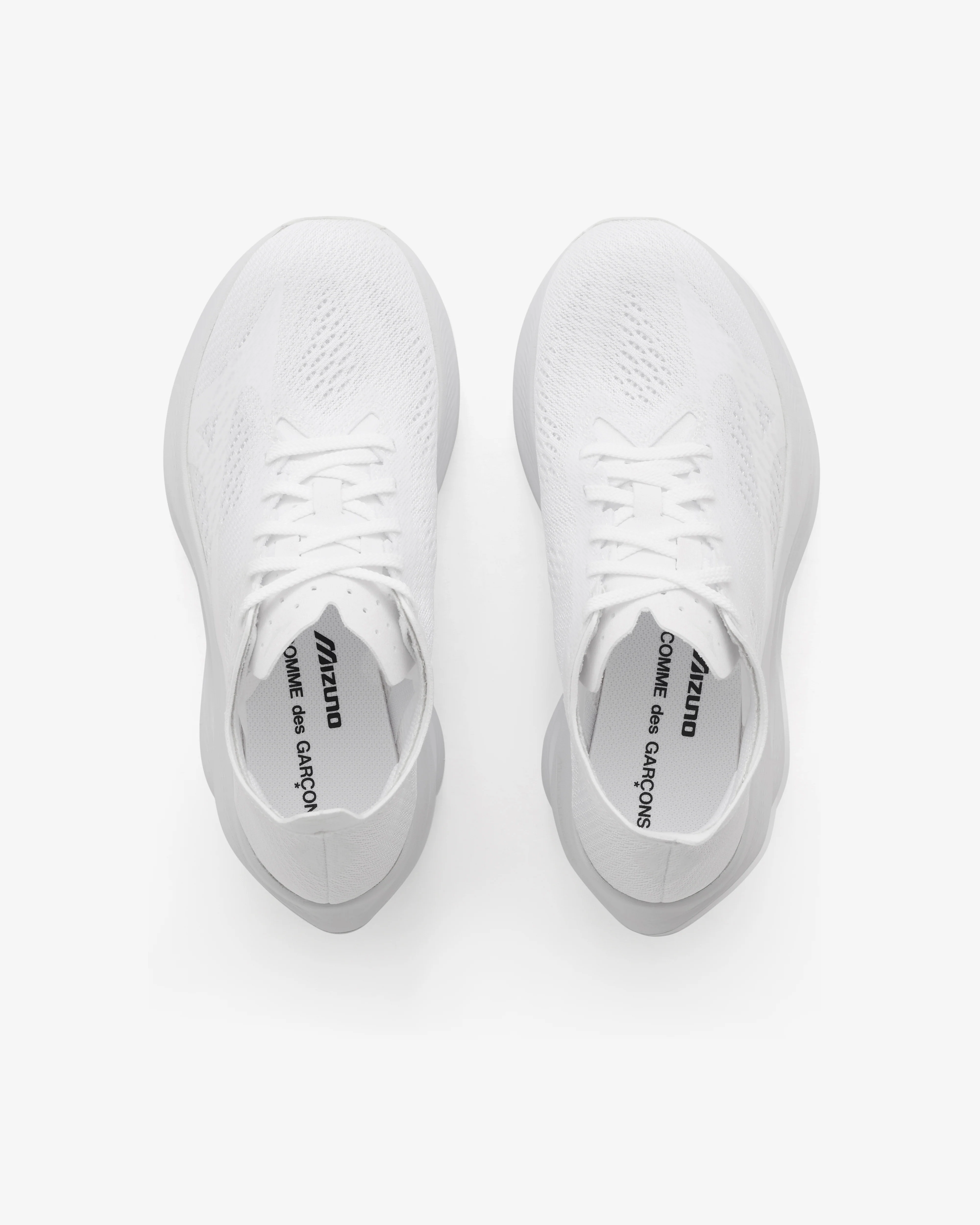Comme des Garçons - Mizuno Wave Rebellion Pro 3 - (White) - Image 5