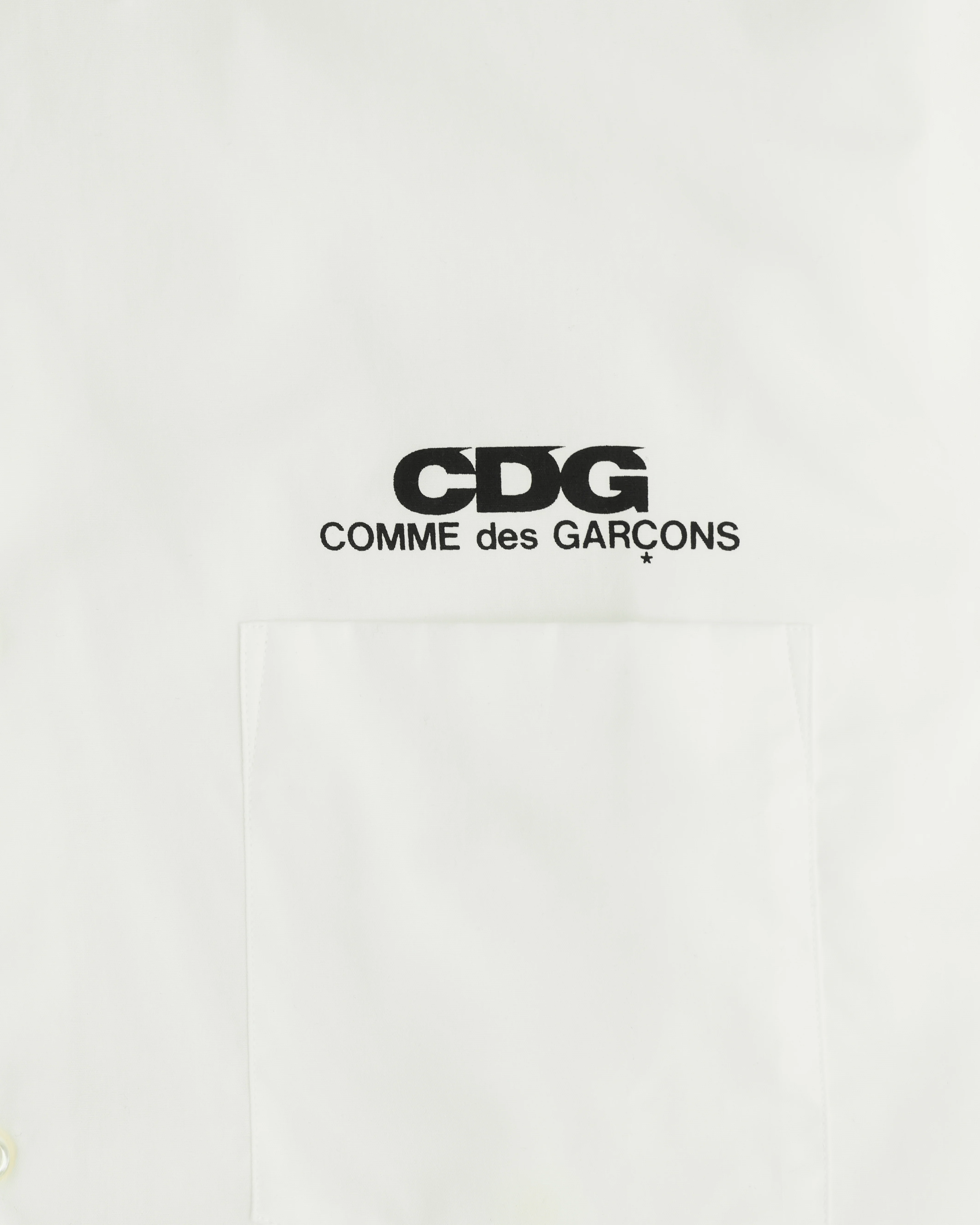 CDG - Classic Logo Shirt - (White) - Image 3