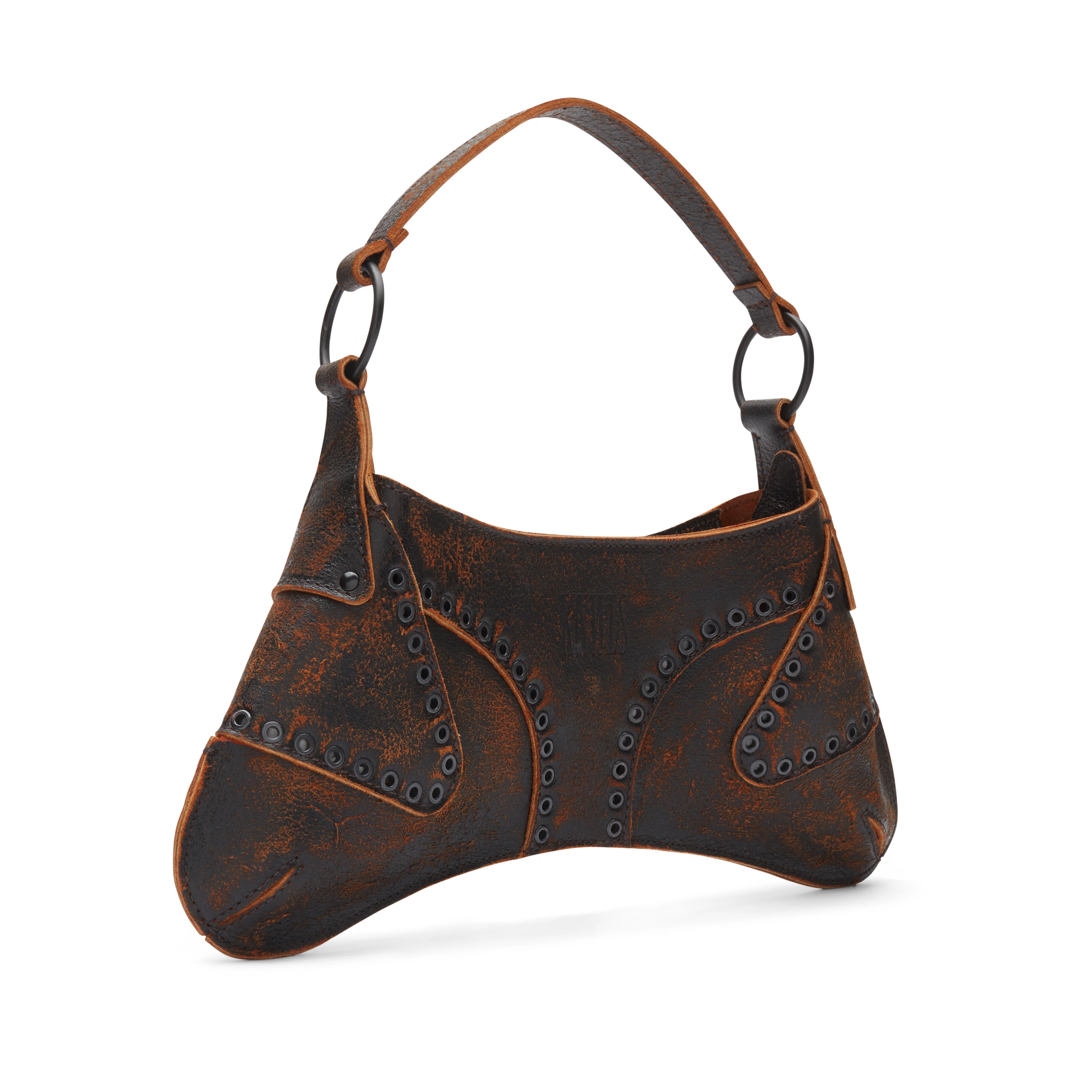 Charlotte Knowles - Women’s Rounded Bag - (Black) - Image 2