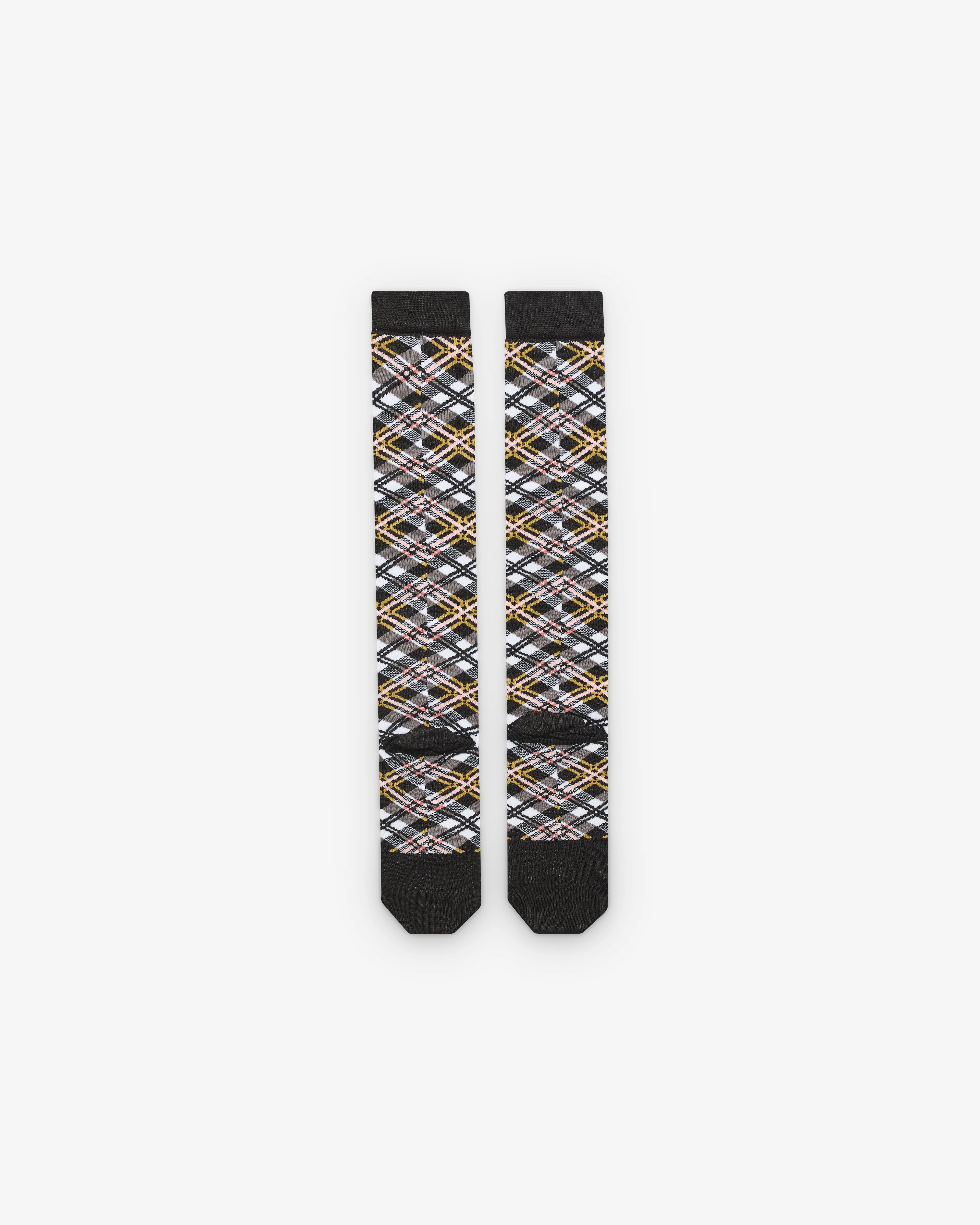 Chopova Lowena - Women's Preppy Plaid Long Sock - (Multi) - Image 2