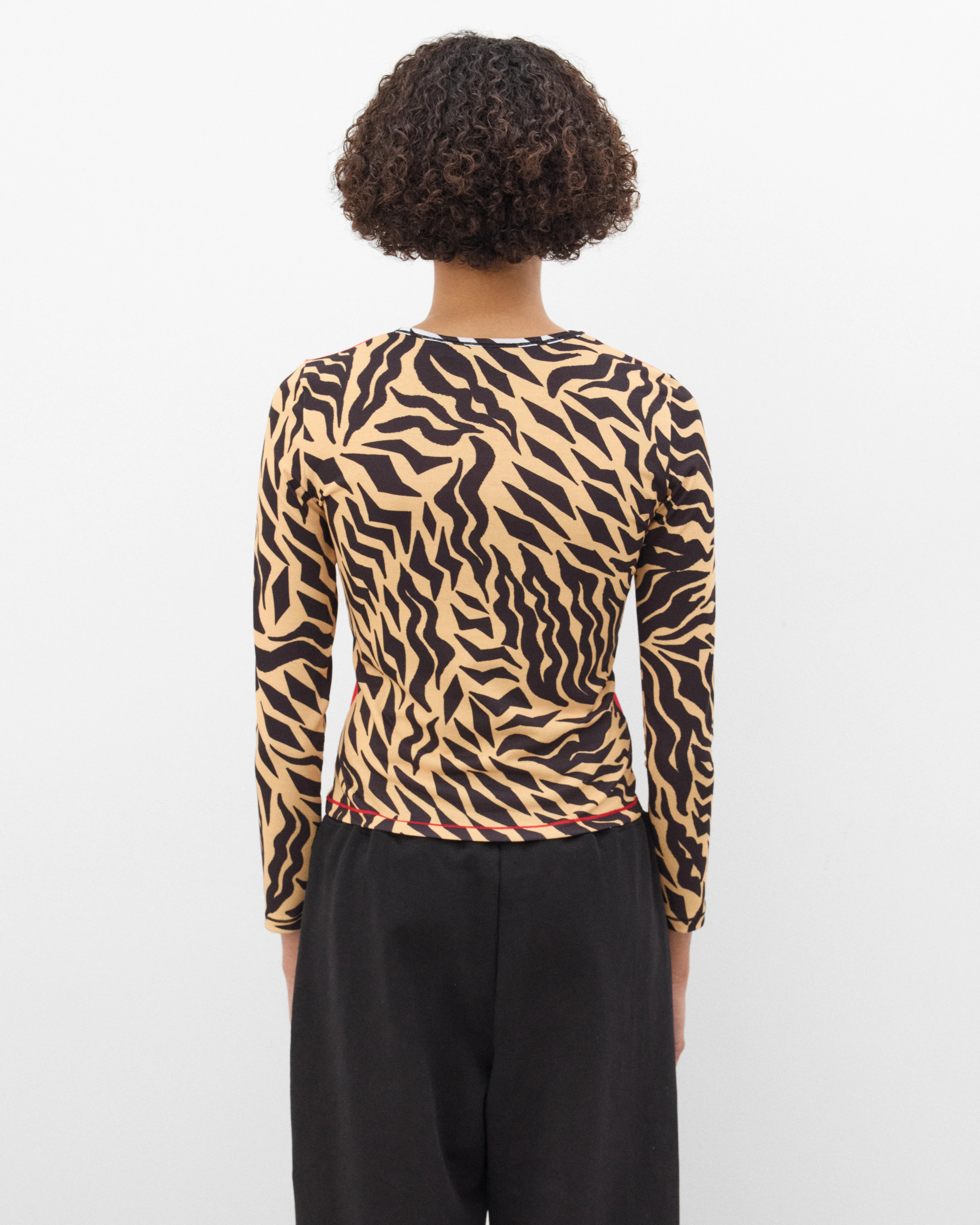 Chopova Lowena - Women's Cutty Sark Cats Fitted Top - (Multi) - Image 5