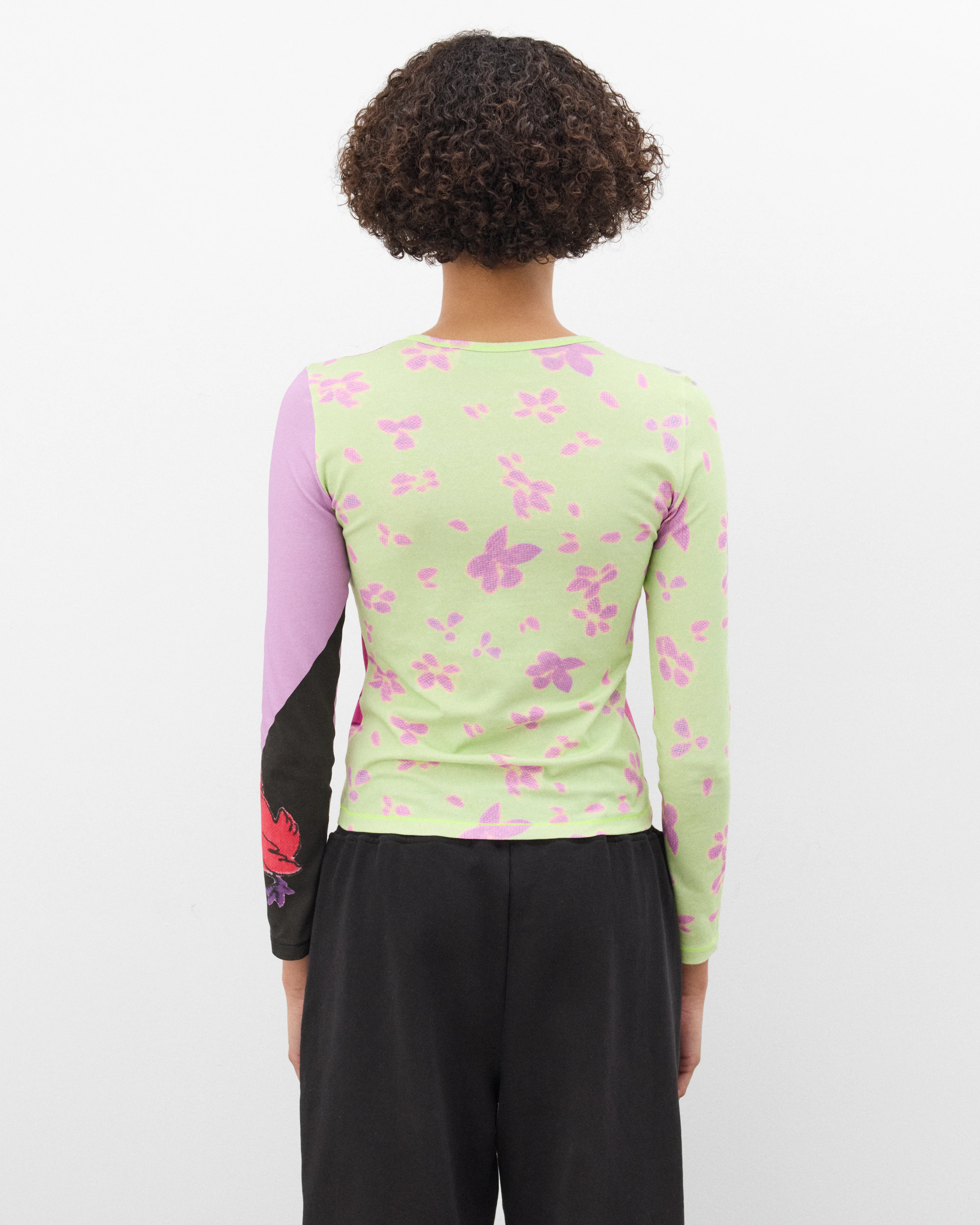 Chopova Lowena - Women's Daydream Fitted Jersey Top - (Multi) - Image 5