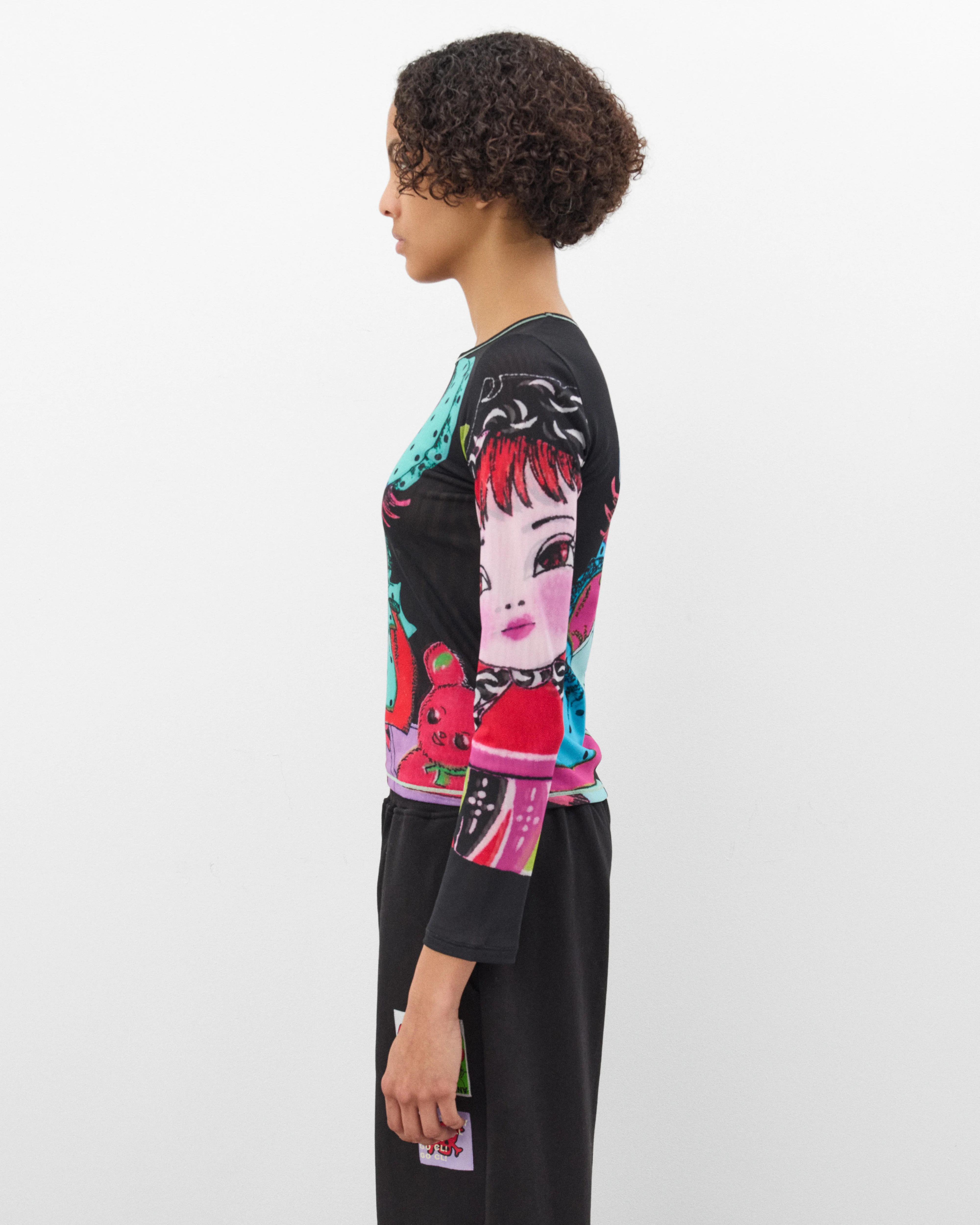 Chopova Lowena - Women's Sweeties Mesh Long Sleeve - (Multi) - Image 4