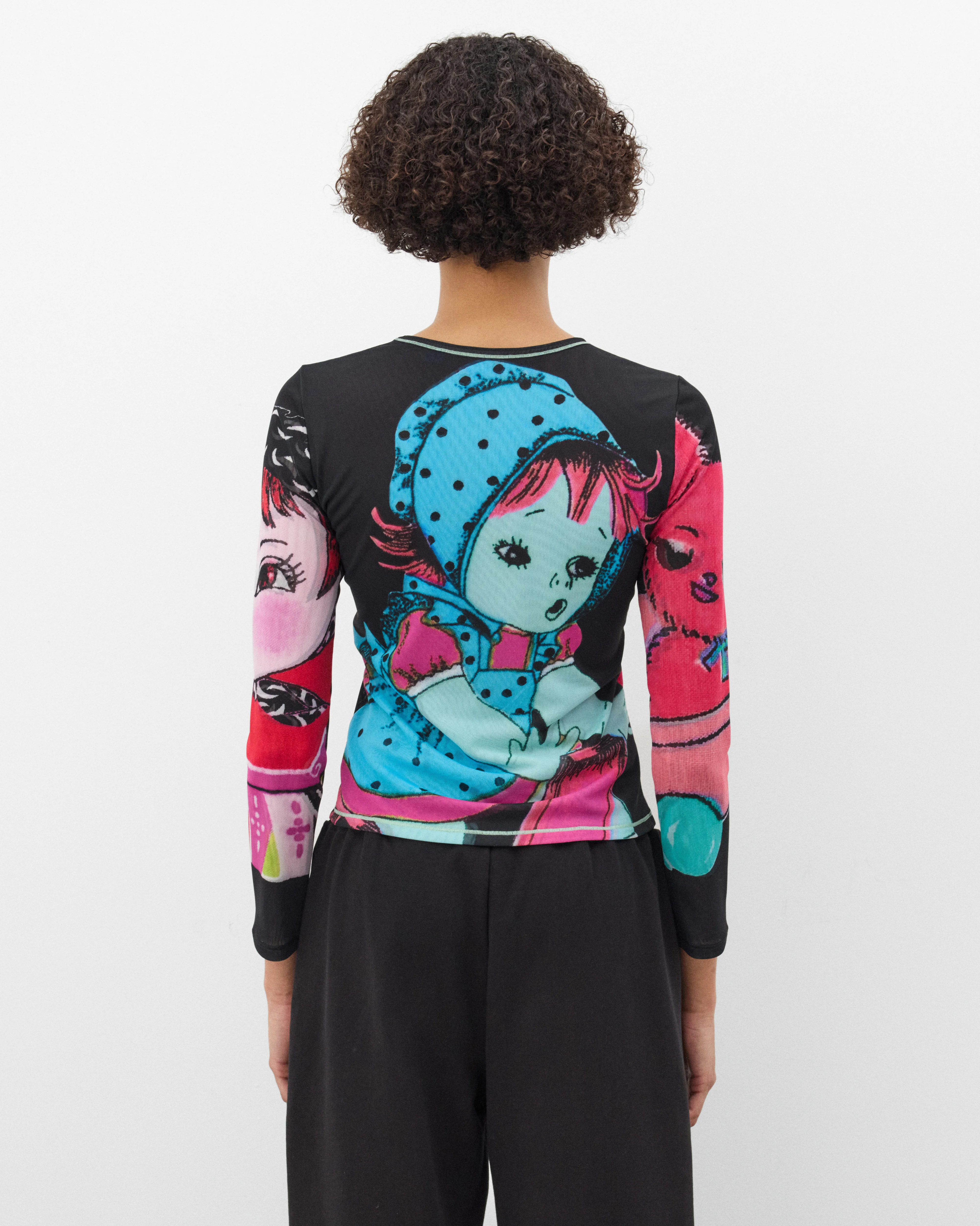Chopova Lowena - Women's Sweeties Mesh Long Sleeve - (Multi) - Image 5