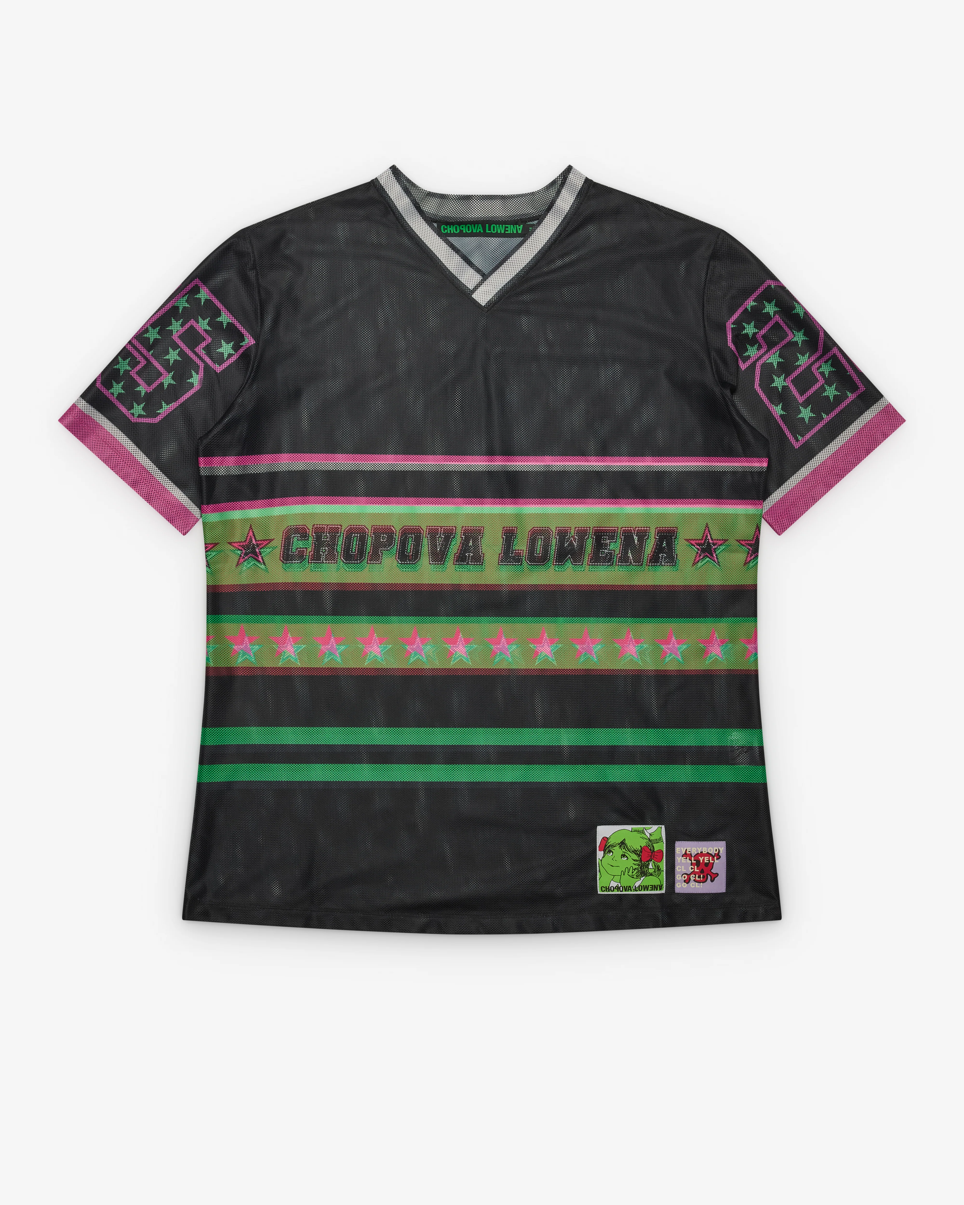 Chopova Lowena - Women's Basketball Top - (Black Multi)