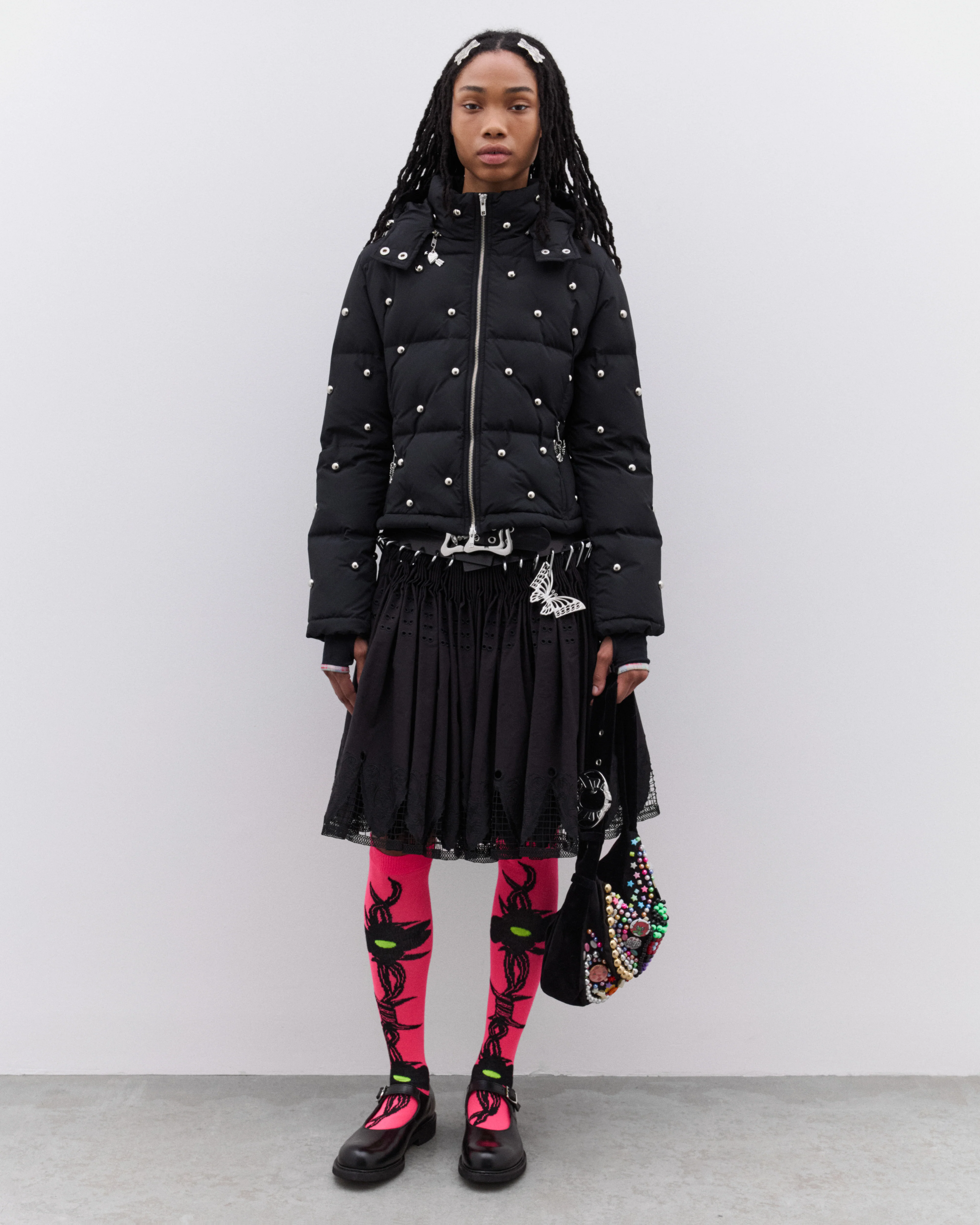 Chopova Lowena - Women’s Fallout Puffer - (Black) - Image 6
