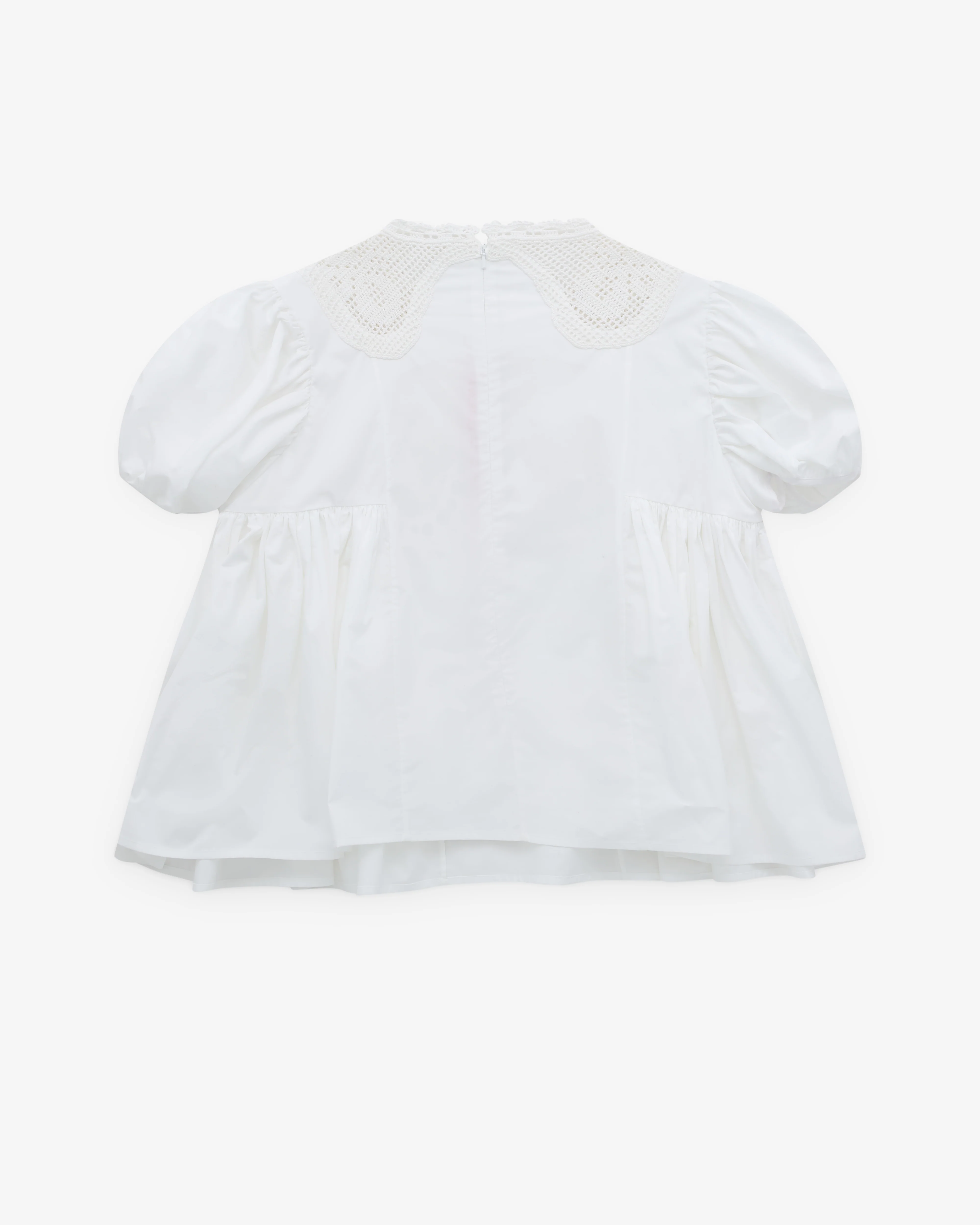 Chopova Lowena - Women’s Short Sleeve Blouse - (White) - Image 2