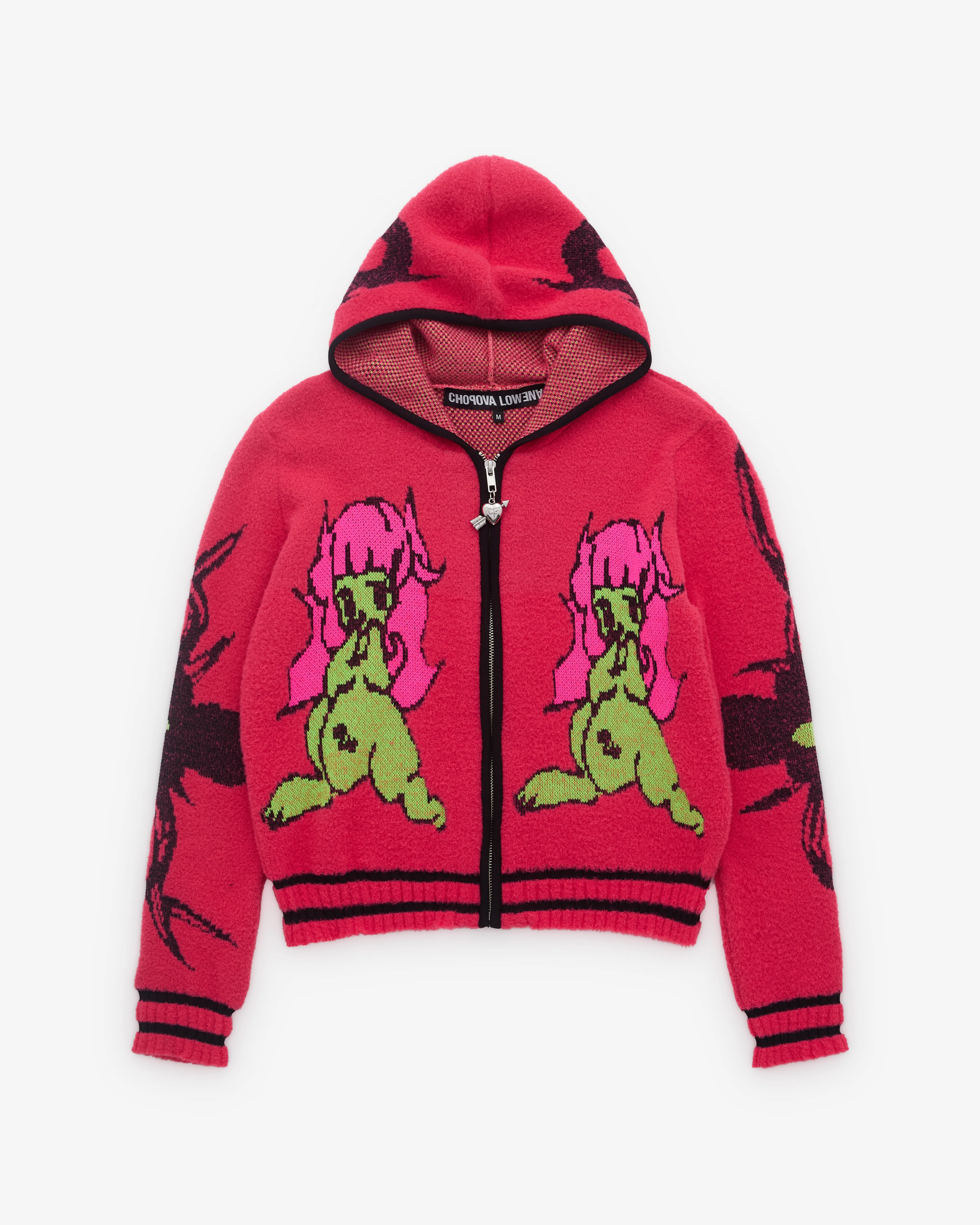 Chopova Lowena - Women’s My Name Is Tiny Hooded Cardigan - (Multi)