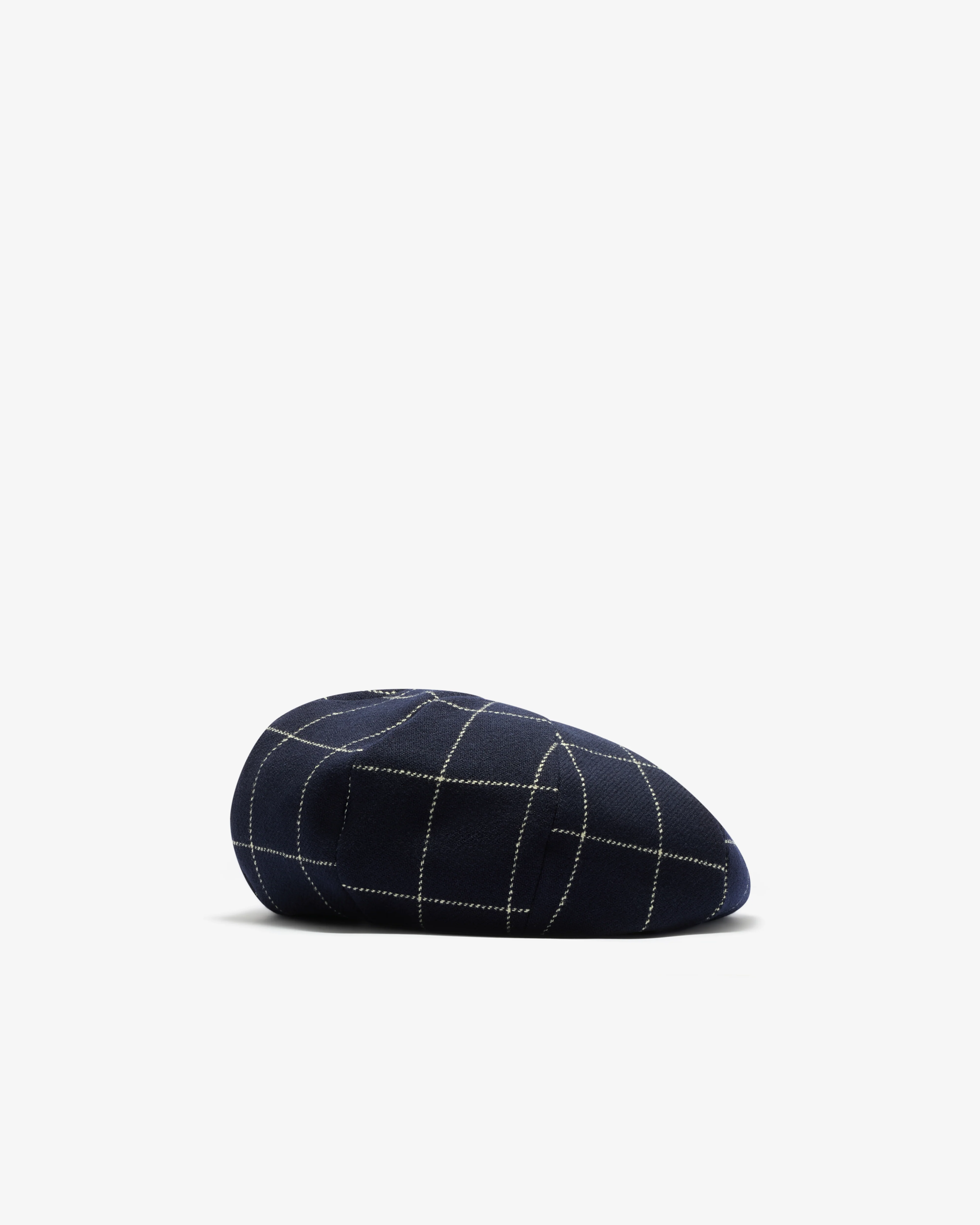 Christopher Nemeth - Check Cap - (Navy) - Image 3