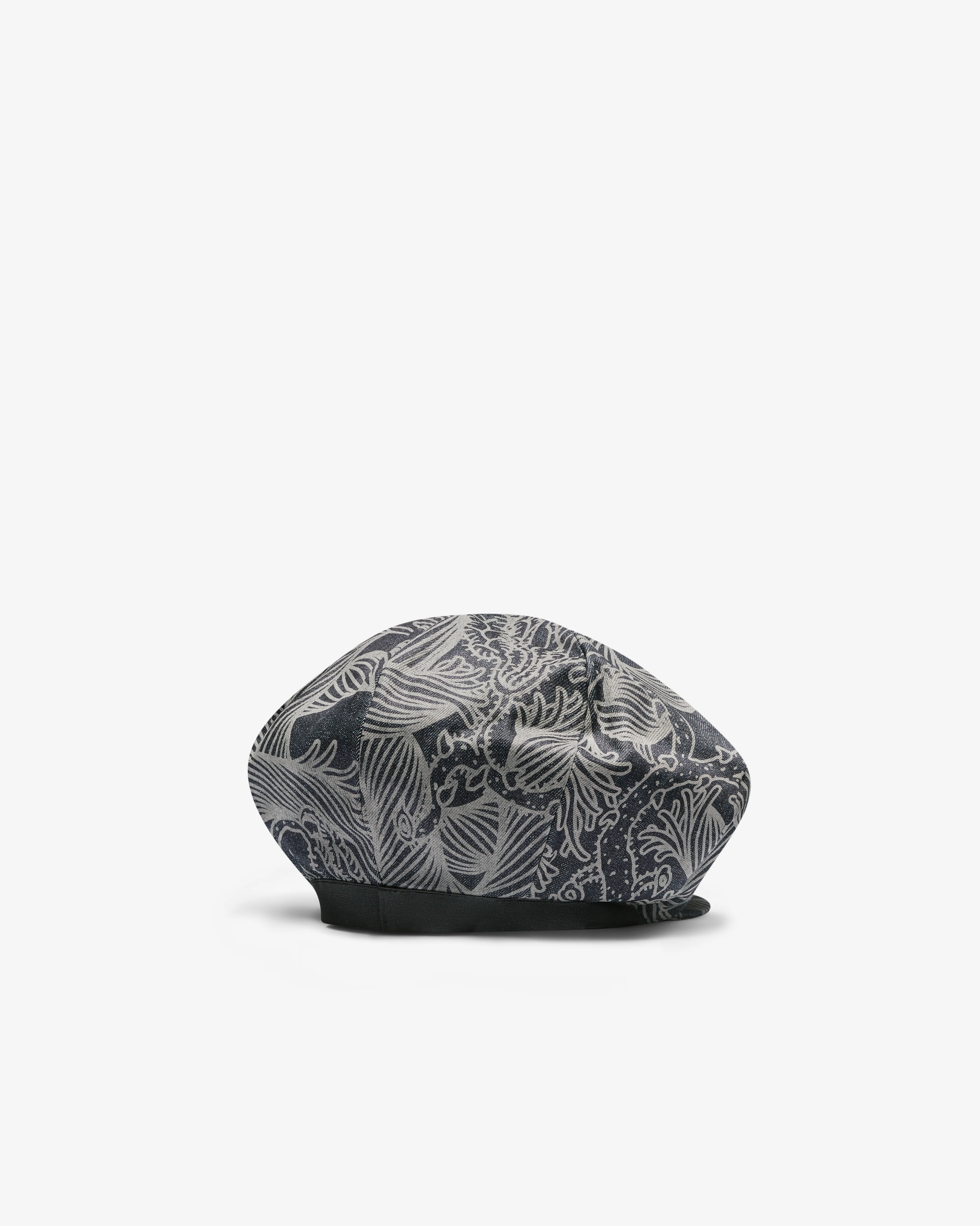 Christopher Nemeth - Men’s Flat Peak Hat - (Vine Print) - Image 3