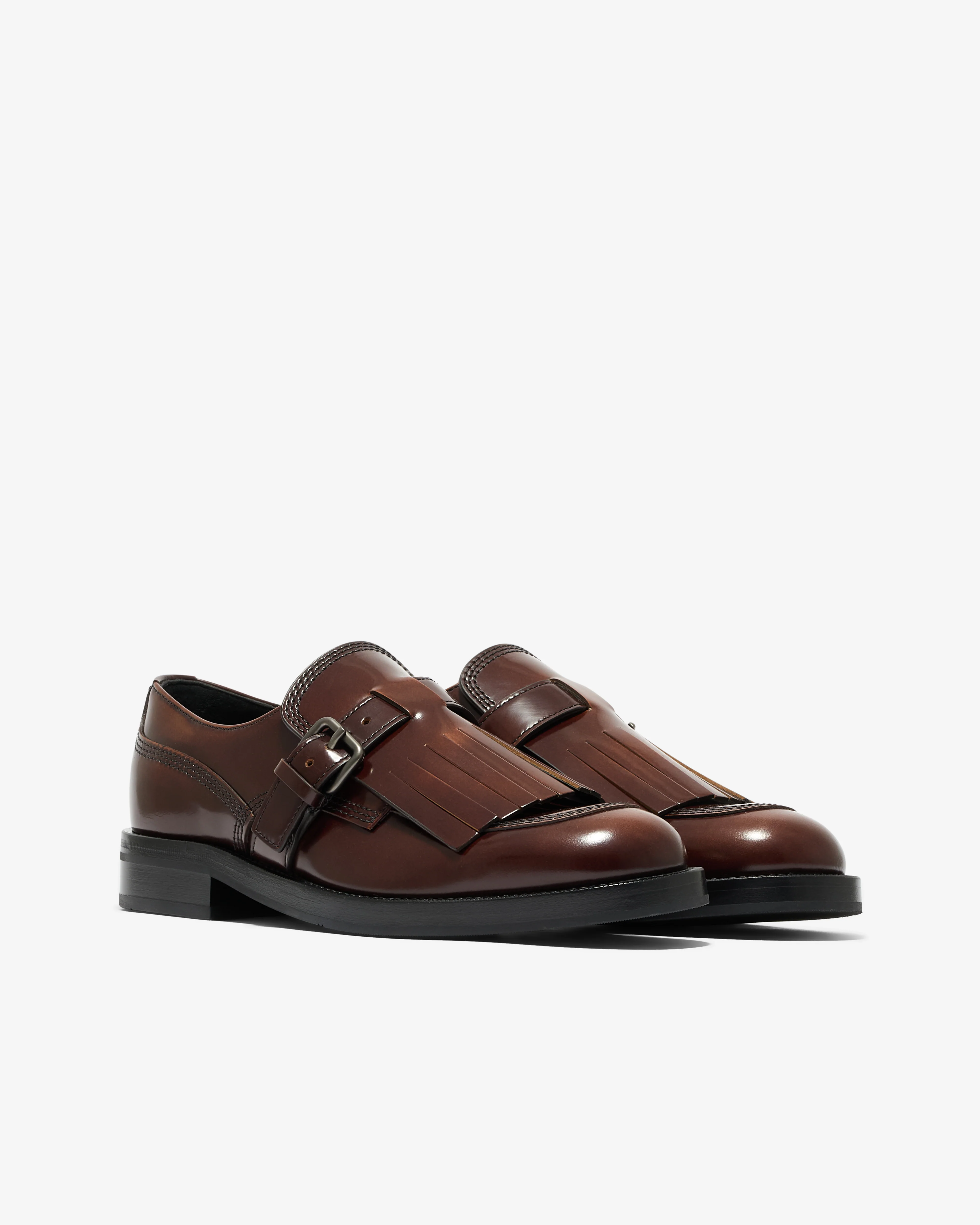 Church’s - Women’s Piper Monk Strap Shoes - (Brown) - Image 3