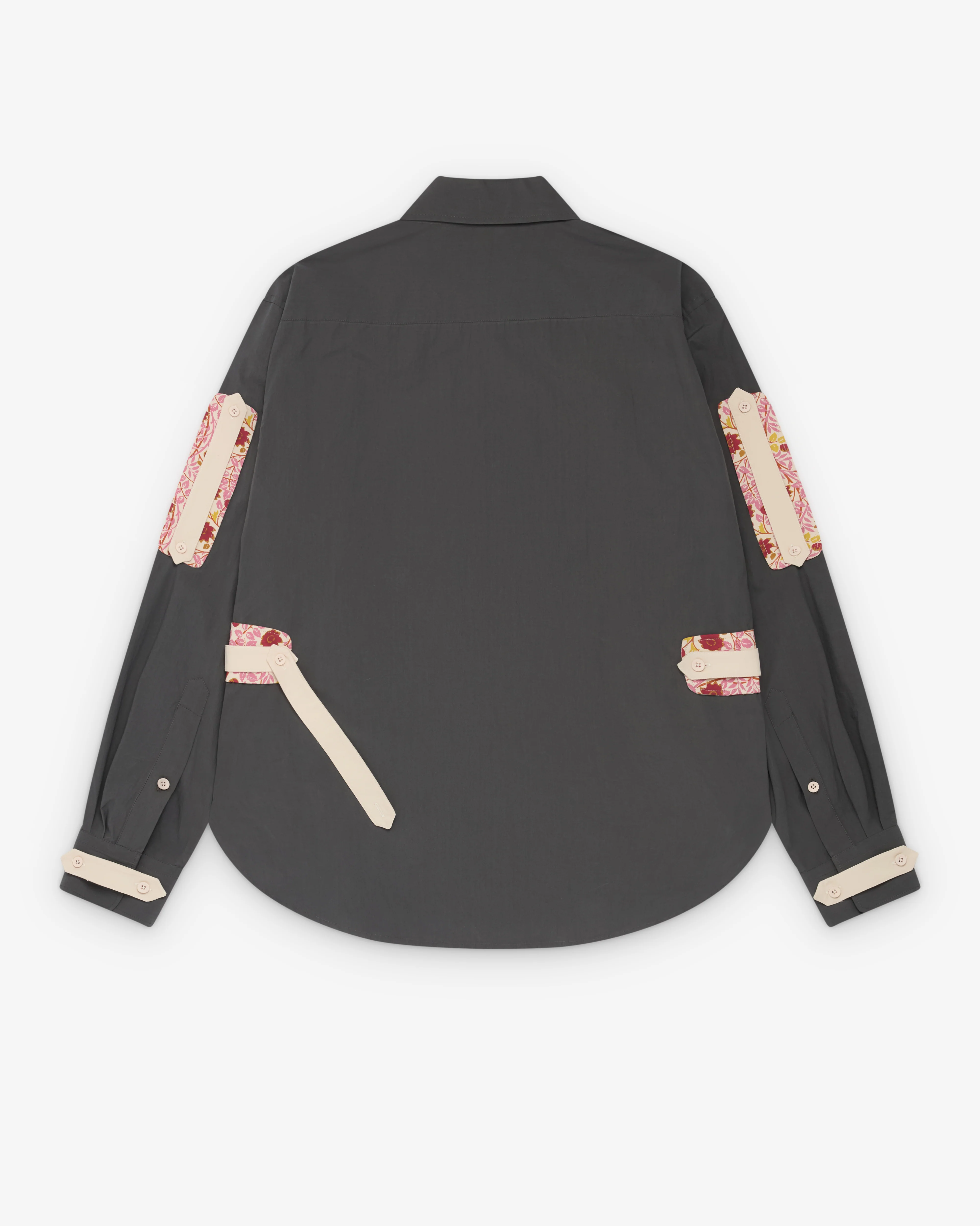 Craig Green - Men's Multi Tab Shirt - (Grey/Pink) - Image 2
