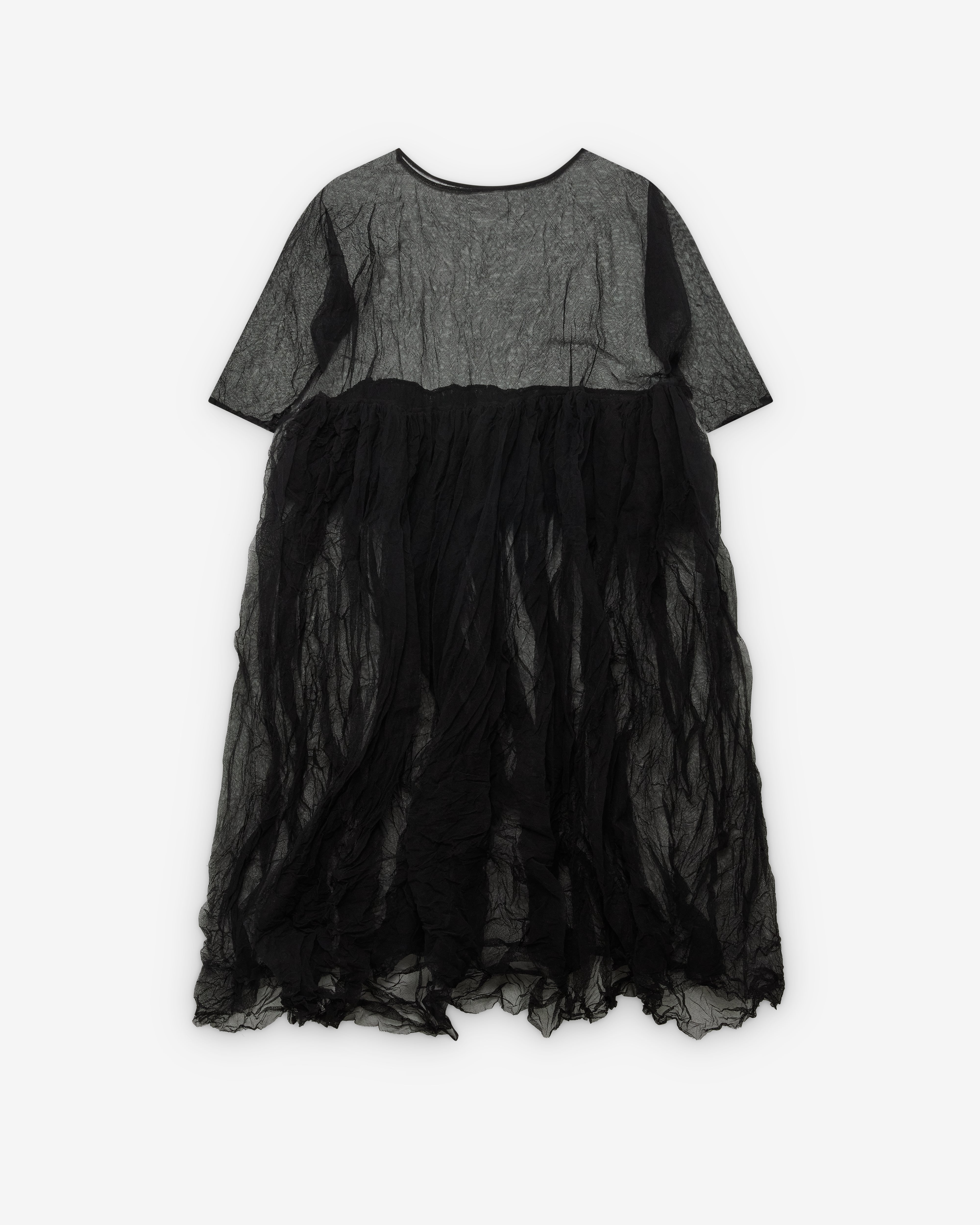 Daniela Gregis - Women's Sheer Tulle Dress - (Black) - Image 2