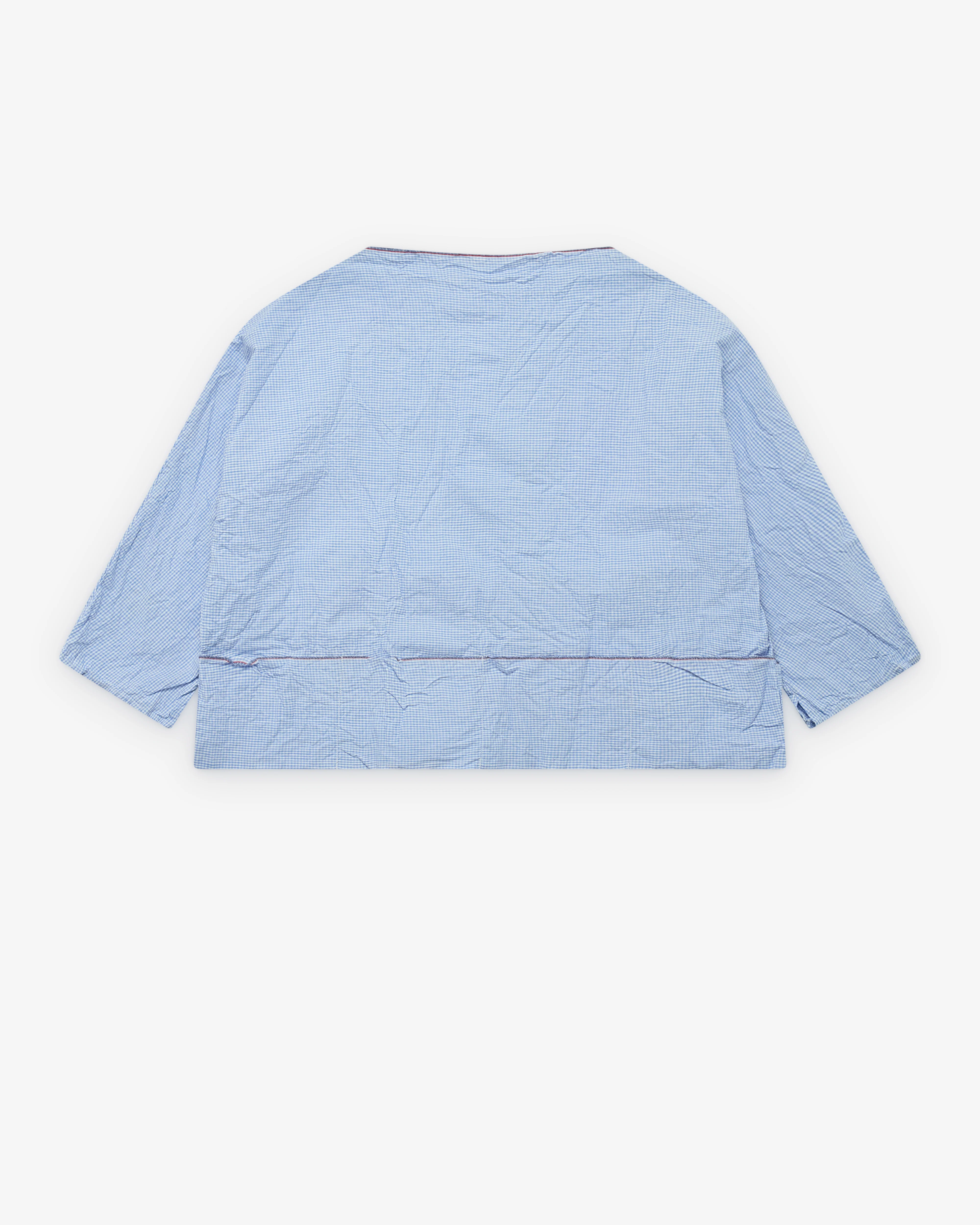 Daniela Gregis - Women's Round Neck Top - (Blue) - Image 2