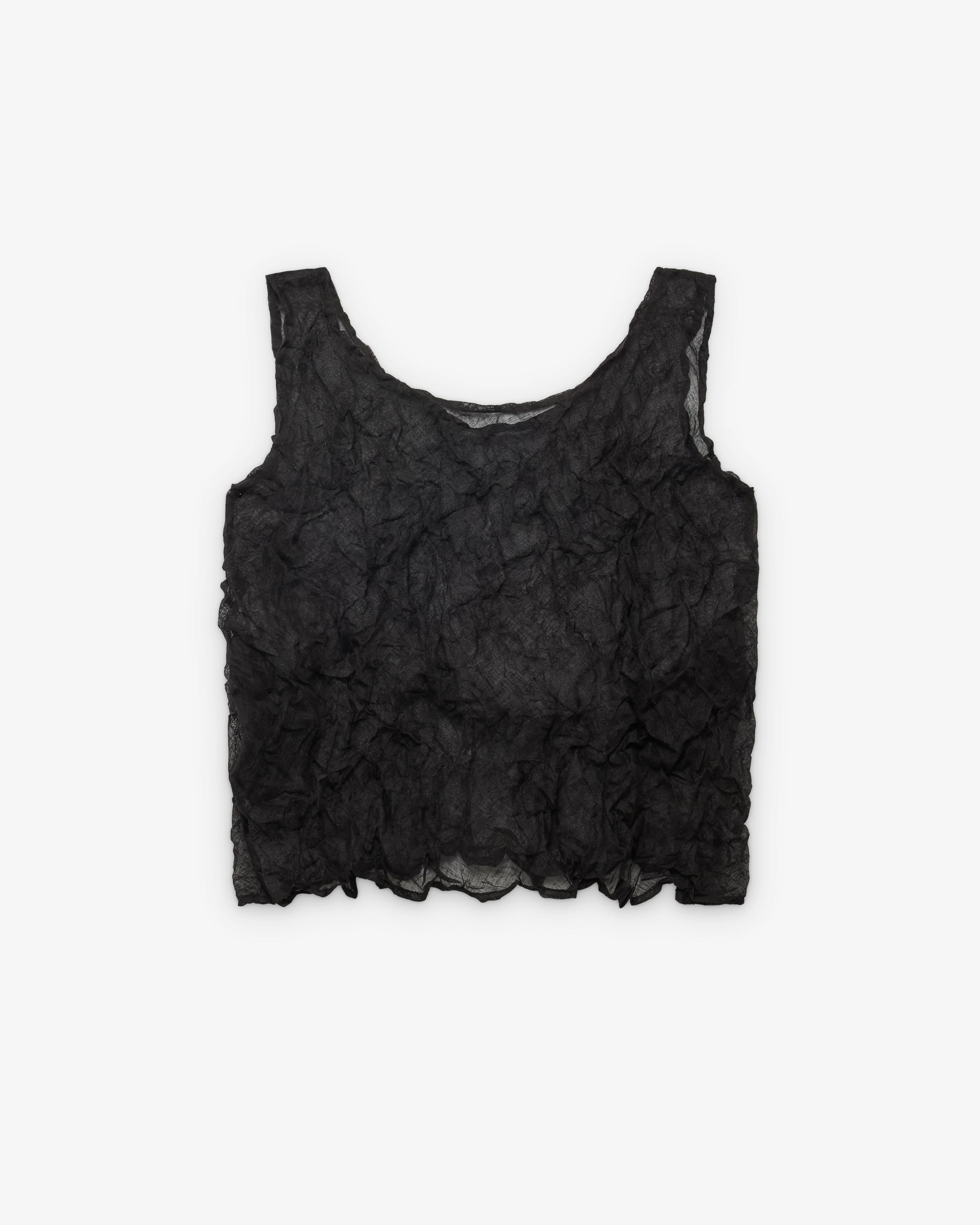 Daniela Gregis - Women's Linen Vest - (Black)