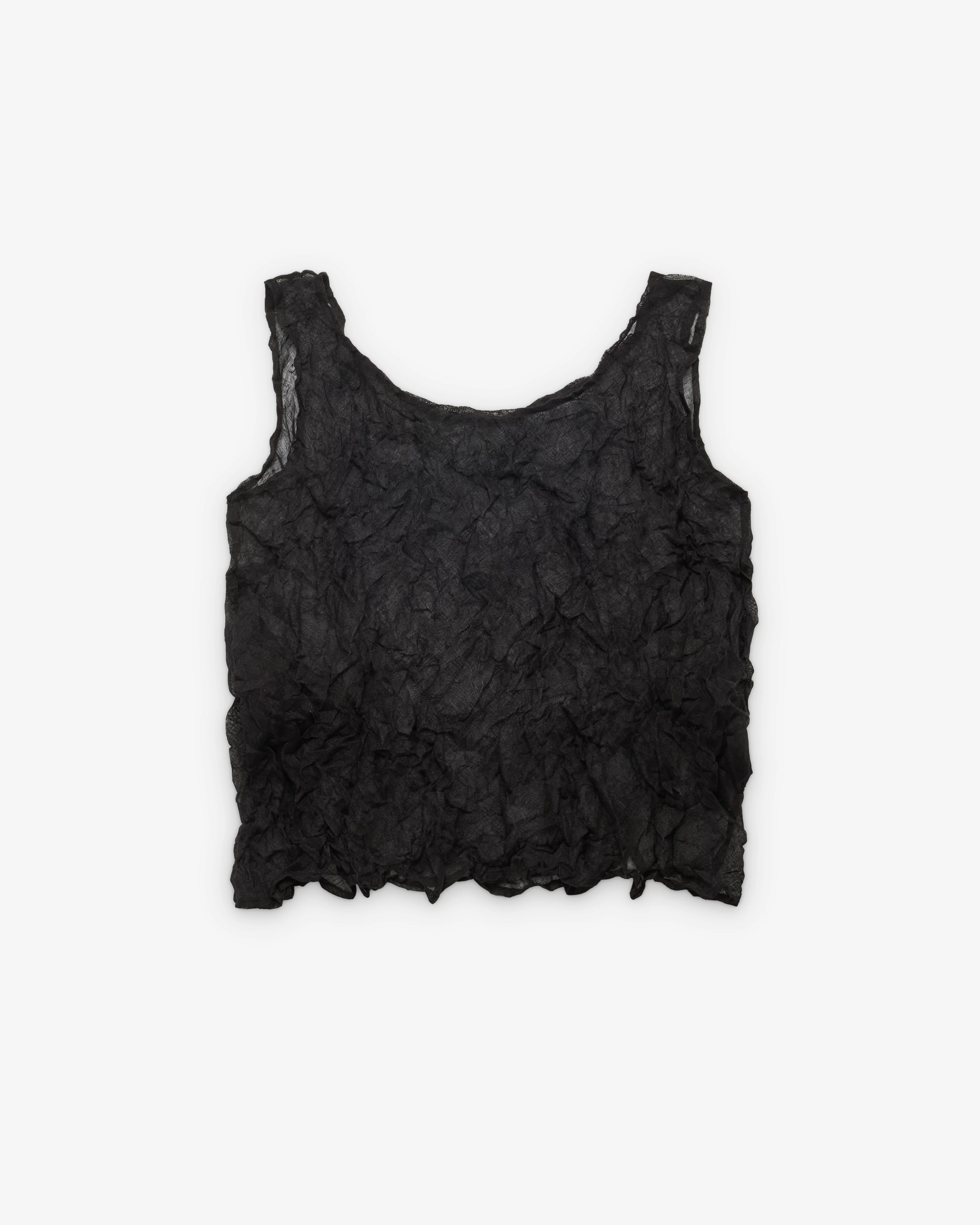 Daniela Gregis - Women's Linen Vest - (Black) - Image 2