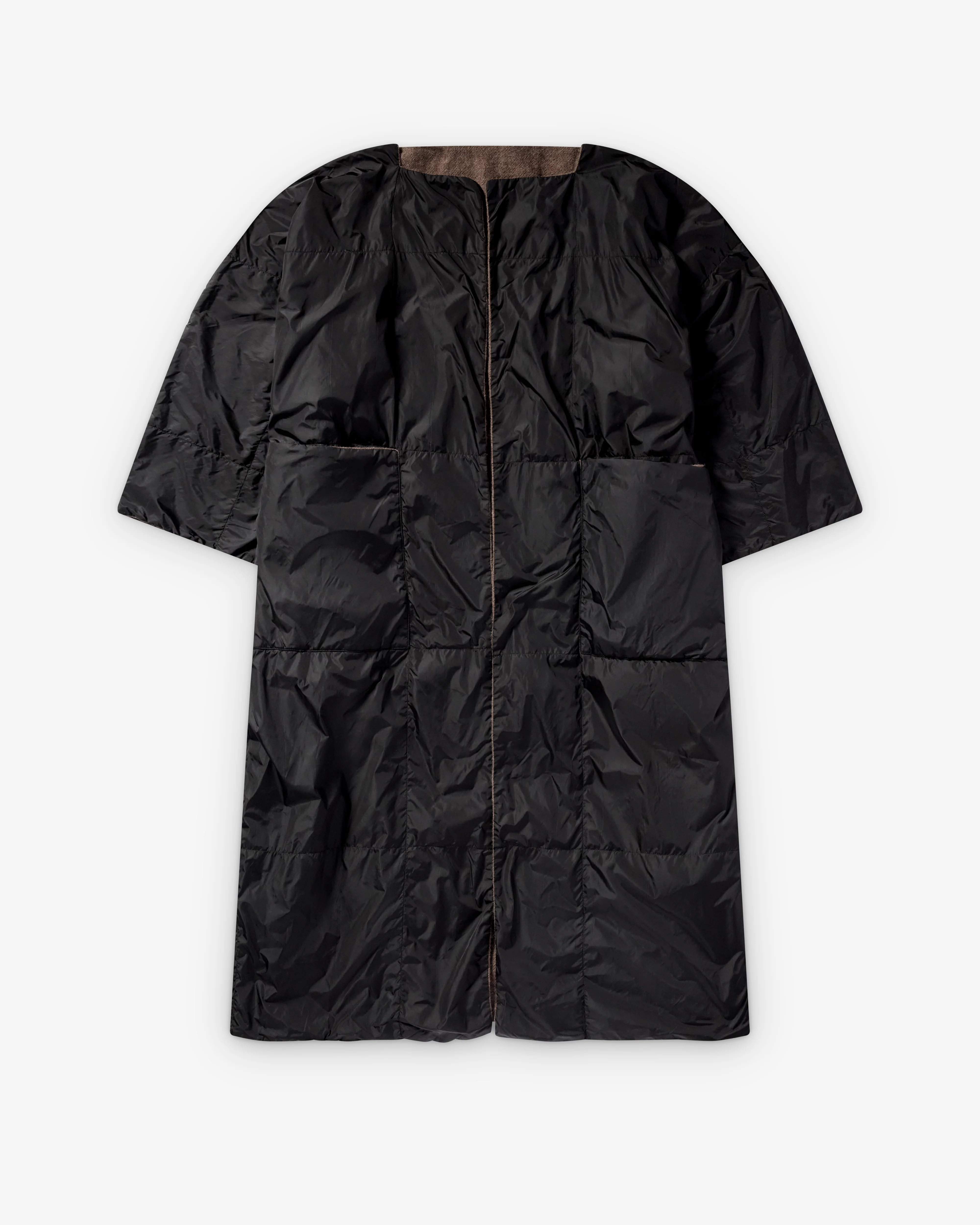 Daniela Gregis - Women's Cappotto Reversible Coat - (Brown/Black) - Image 3