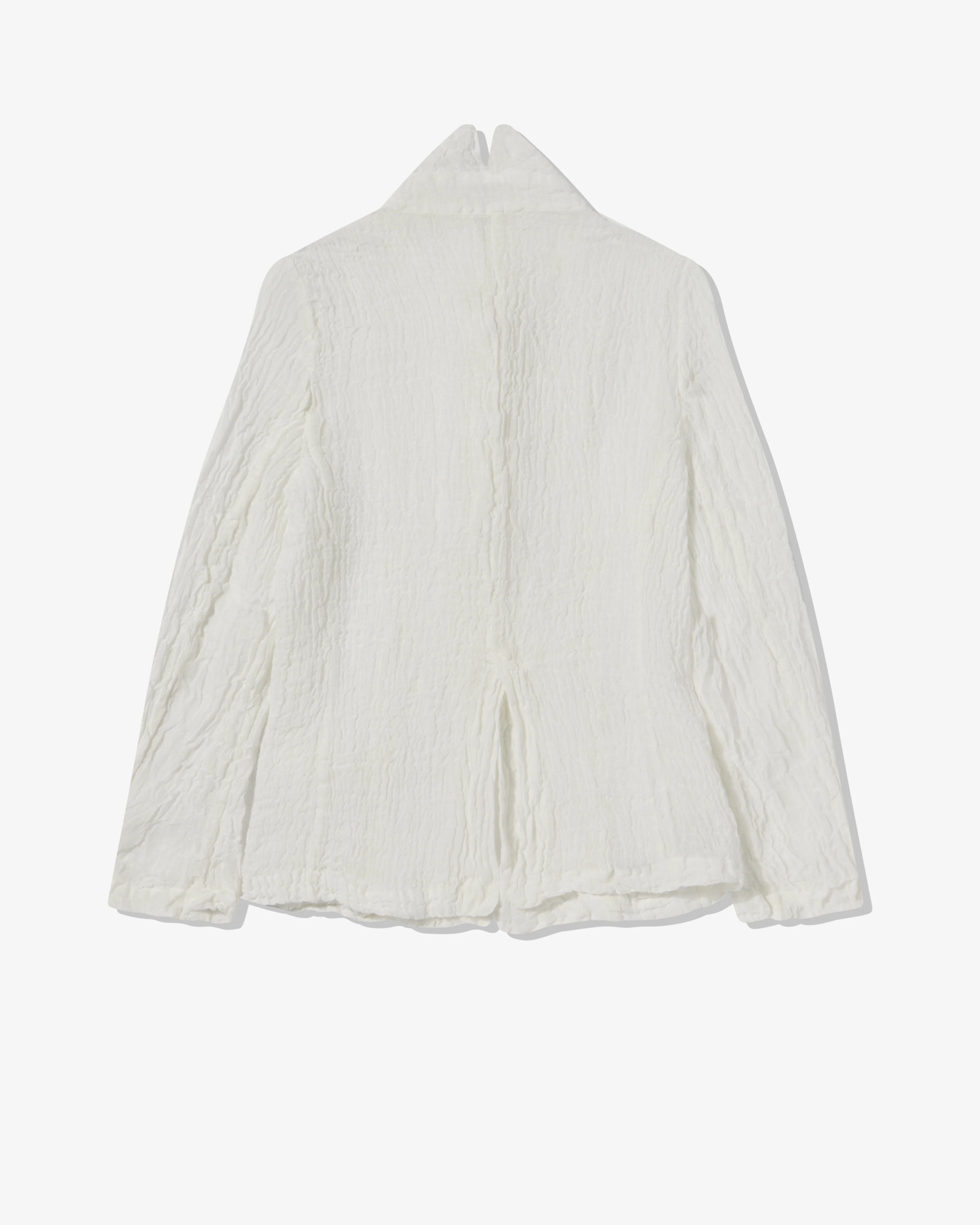 Daniela Gregis - Women’s Stand Collar Jacket - (White) - Image 2