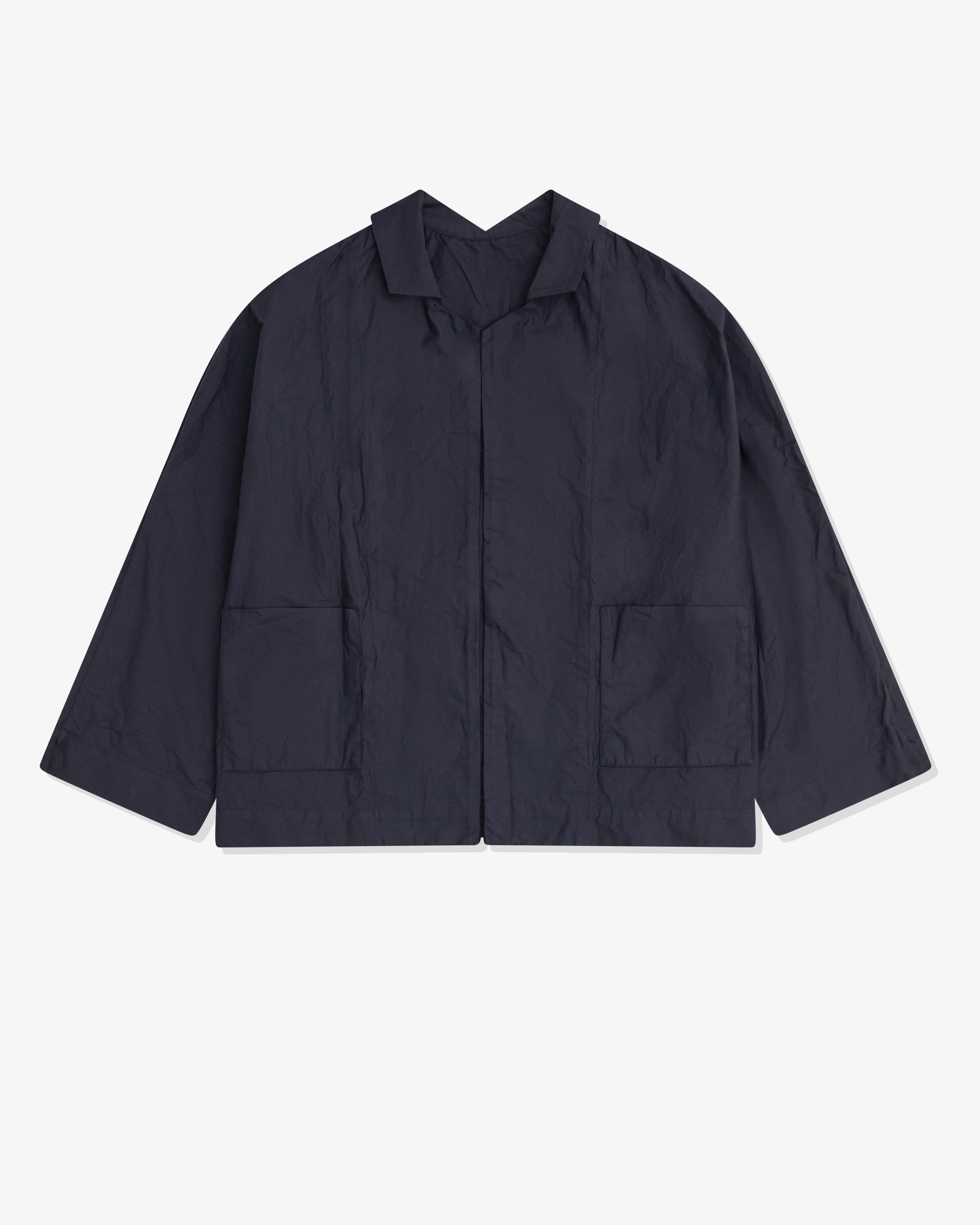 Daniela Gregis - Women’s Cotton Boxy Jacket - (Navy)